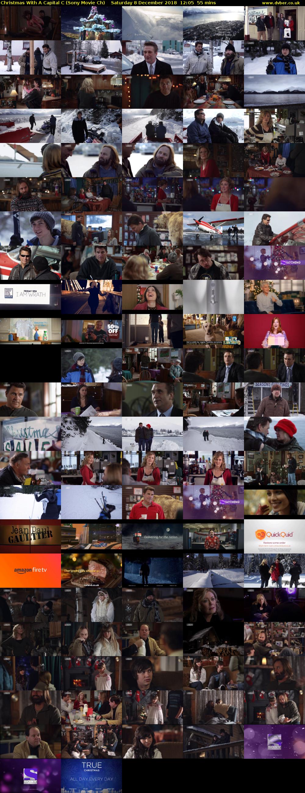Christmas With A Capital C (Sony Movie Ch) Saturday 8 December 2018 12:05 - 13:00