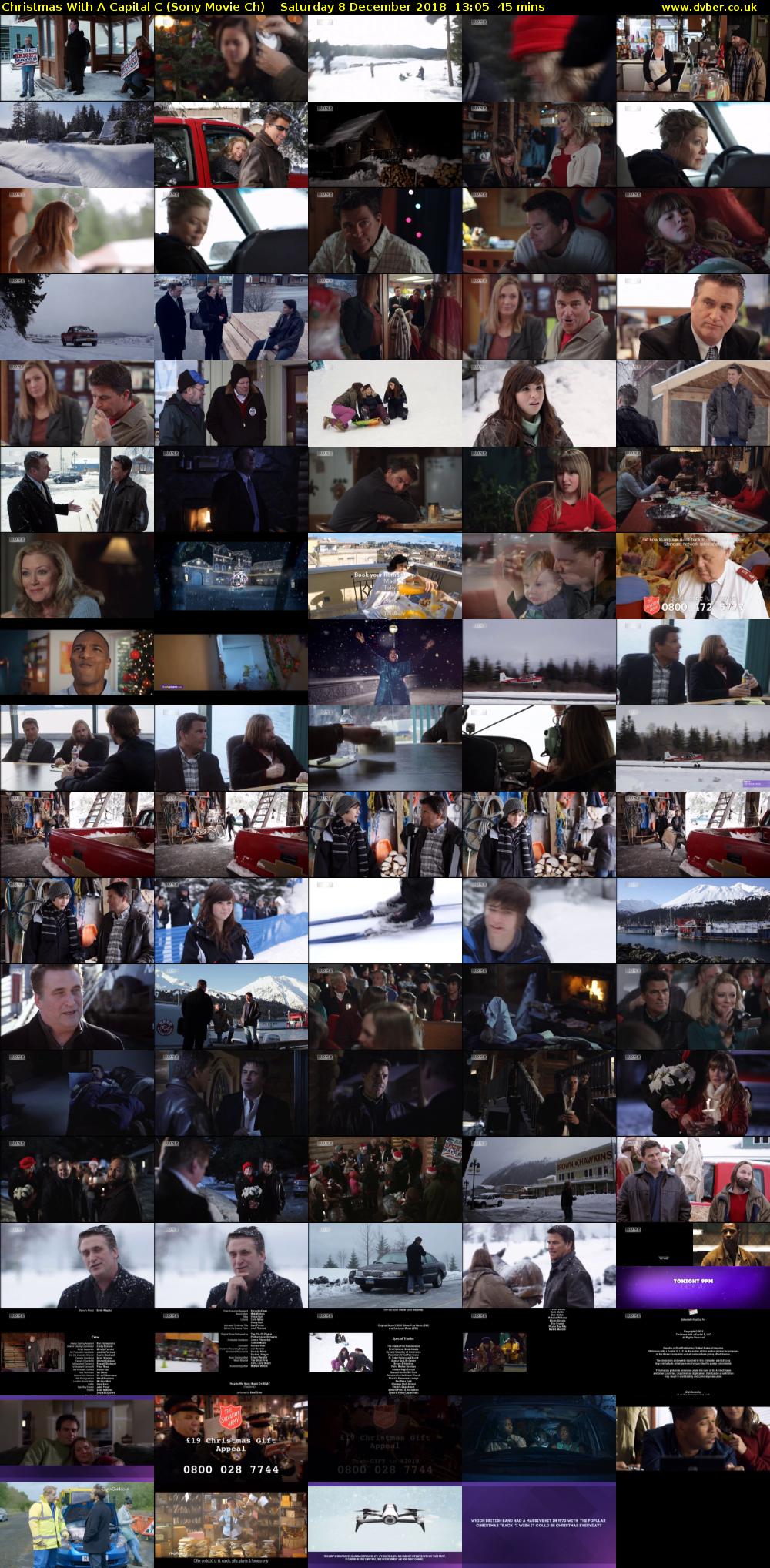 Christmas With A Capital C (Sony Movie Ch) Saturday 8 December 2018 13:05 - 13:50