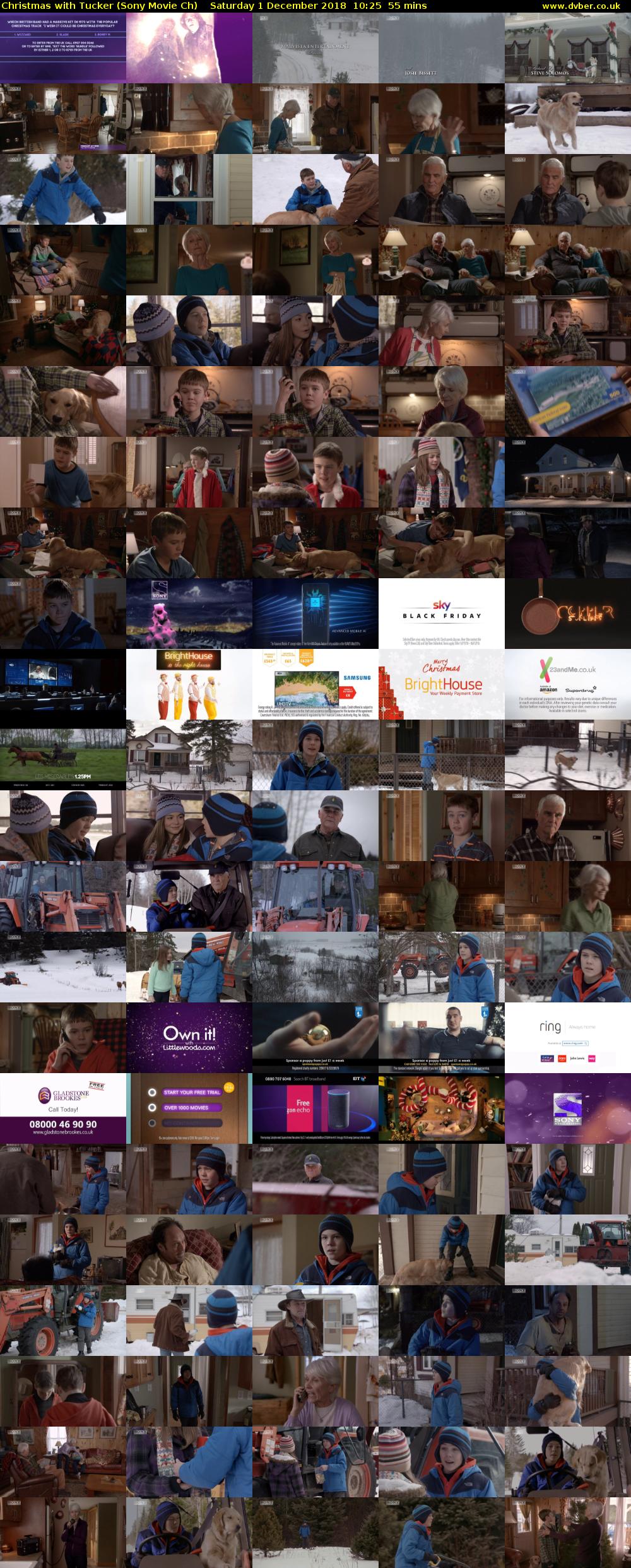 Christmas with Tucker (Sony Movie Ch) Saturday 1 December 2018 10:25 - 11:20