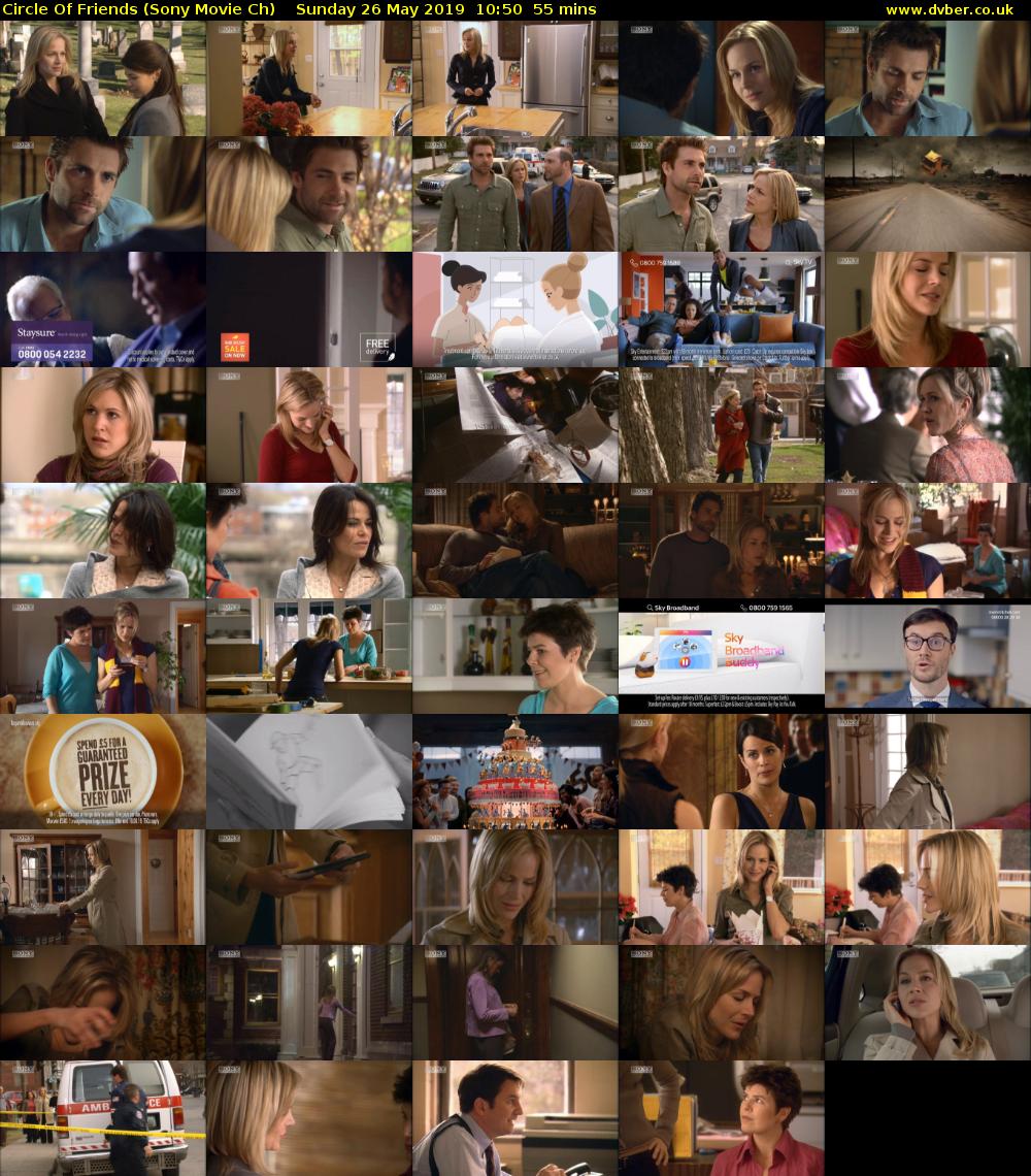 Circle Of Friends (Sony Movie Ch) Sunday 26 May 2019 10:50 - 11:45