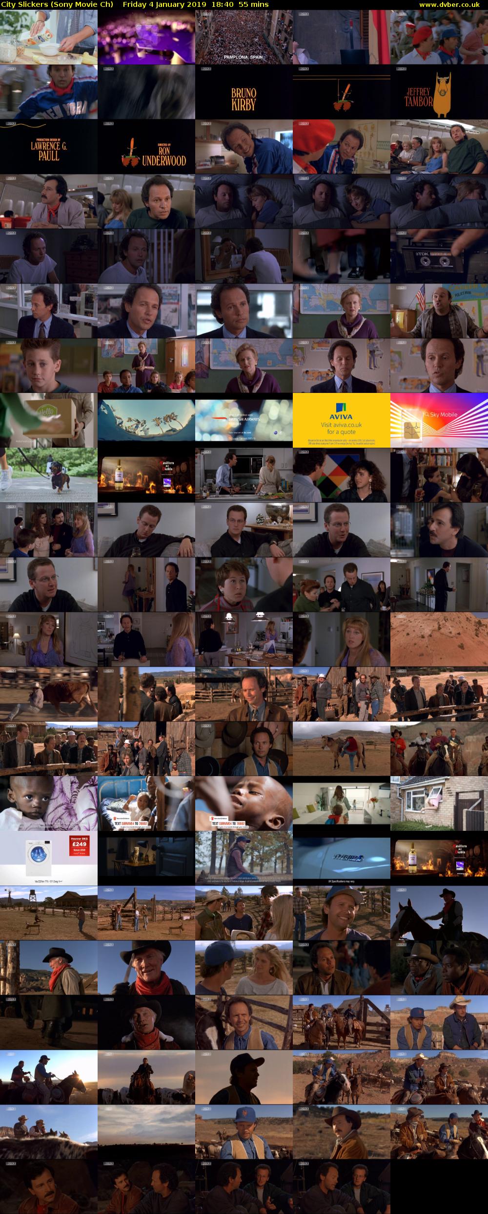 City Slickers (Sony Movie Ch) Friday 4 January 2019 18:40 - 19:35