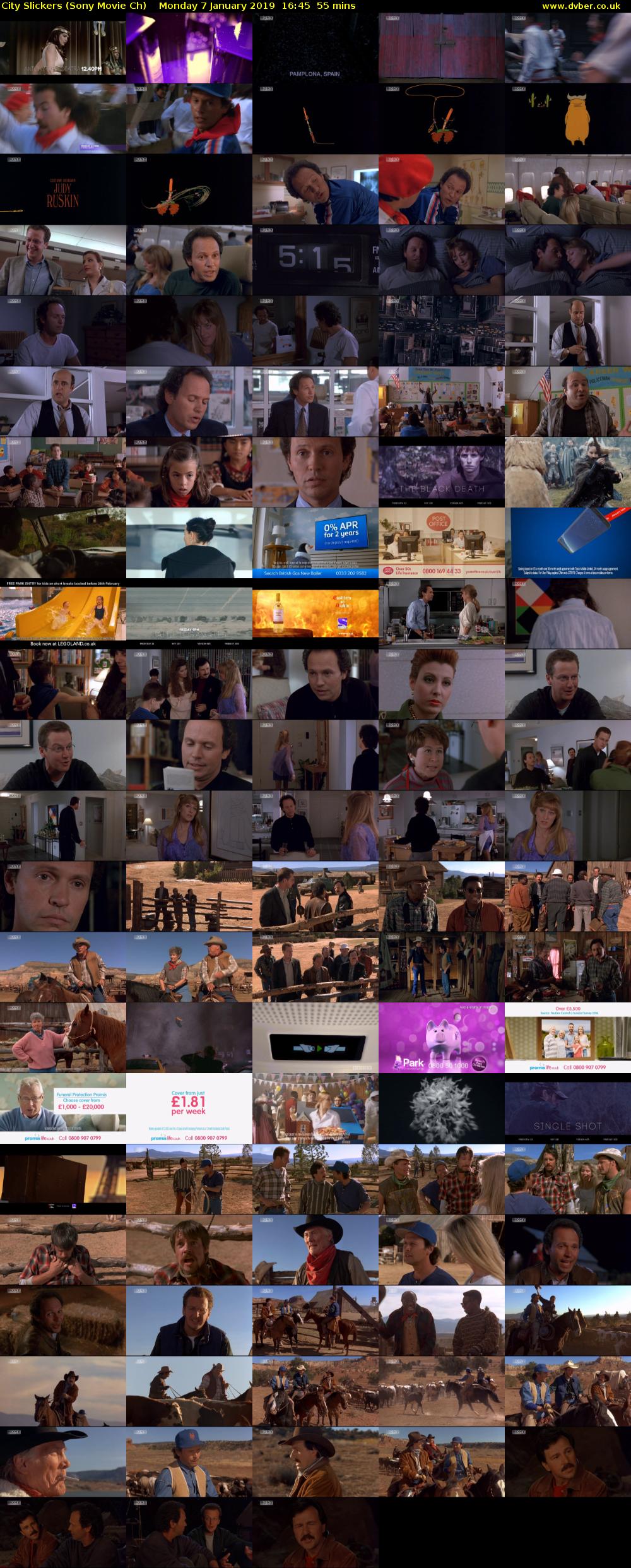 City Slickers (Sony Movie Ch) Monday 7 January 2019 16:45 - 17:40