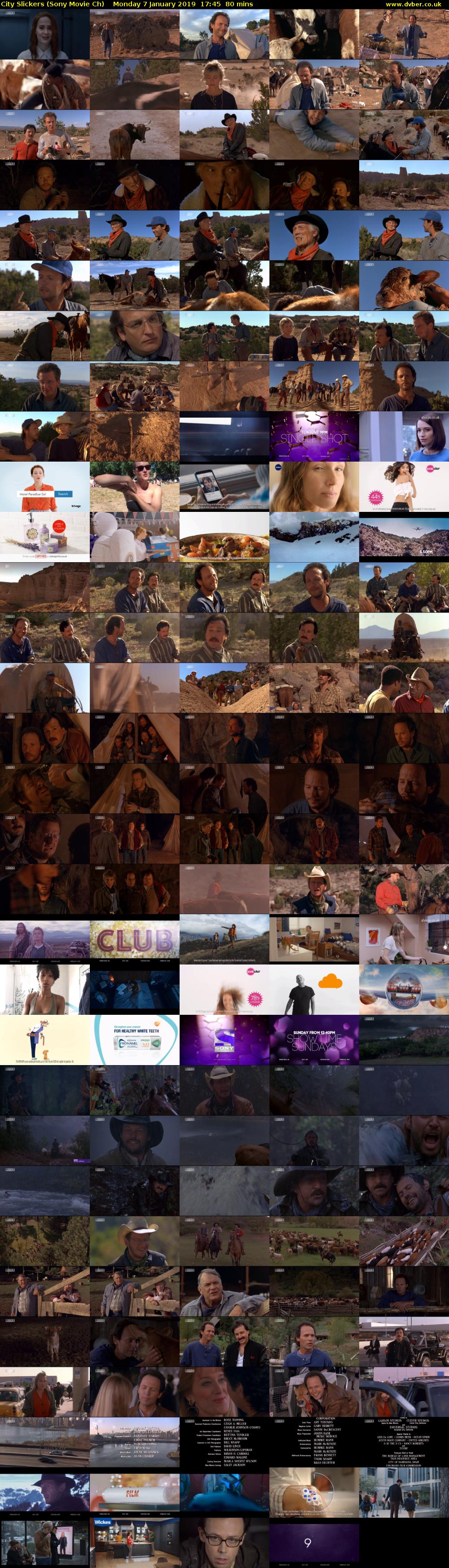 City Slickers (Sony Movie Ch) Monday 7 January 2019 17:45 - 19:05