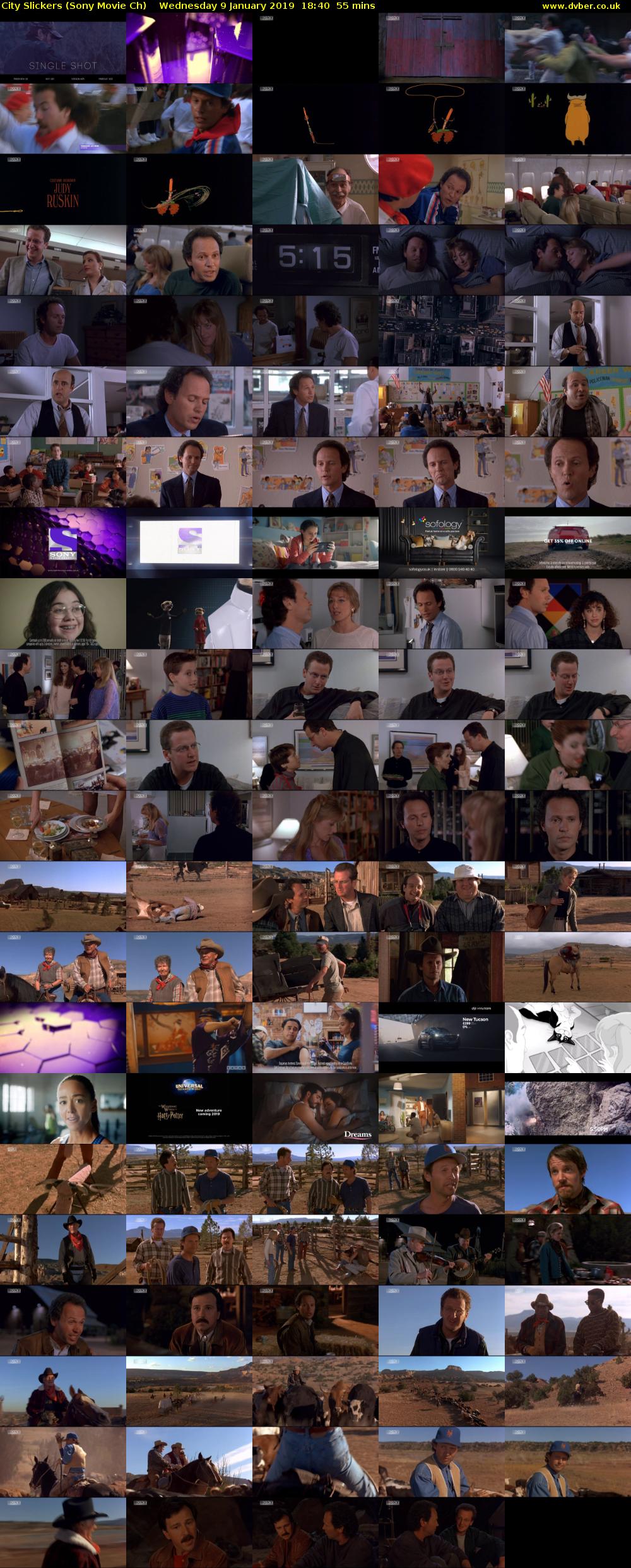 City Slickers (Sony Movie Ch) Wednesday 9 January 2019 18:40 - 19:35