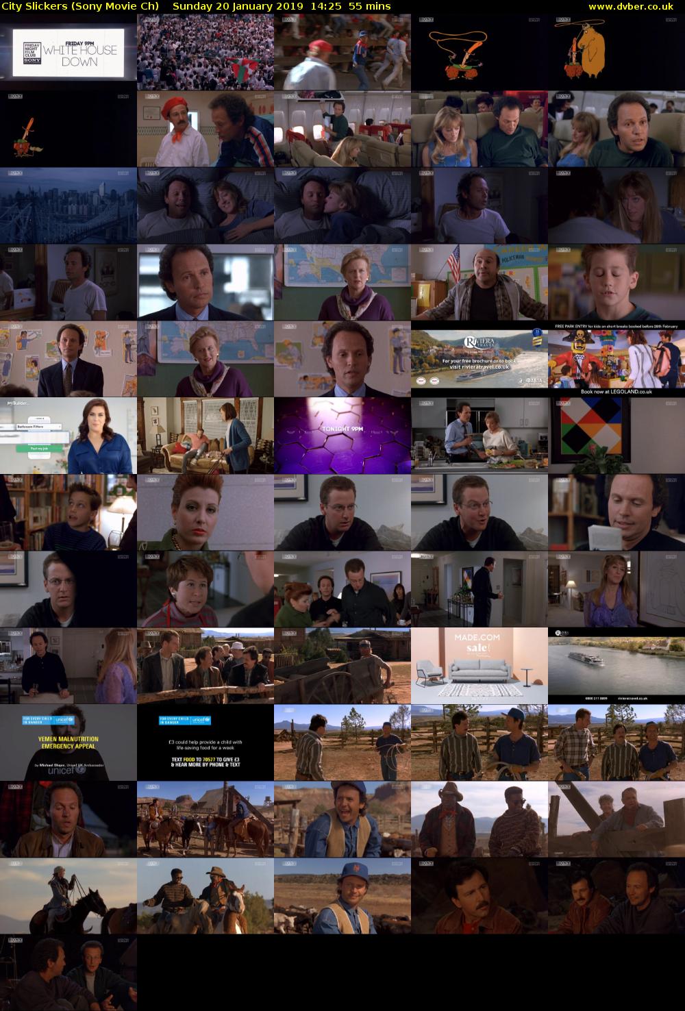 City Slickers (Sony Movie Ch) Sunday 20 January 2019 14:25 - 15:20