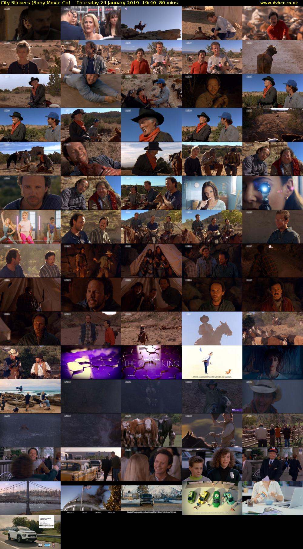 City Slickers (Sony Movie Ch) Thursday 24 January 2019 19:40 - 21:00