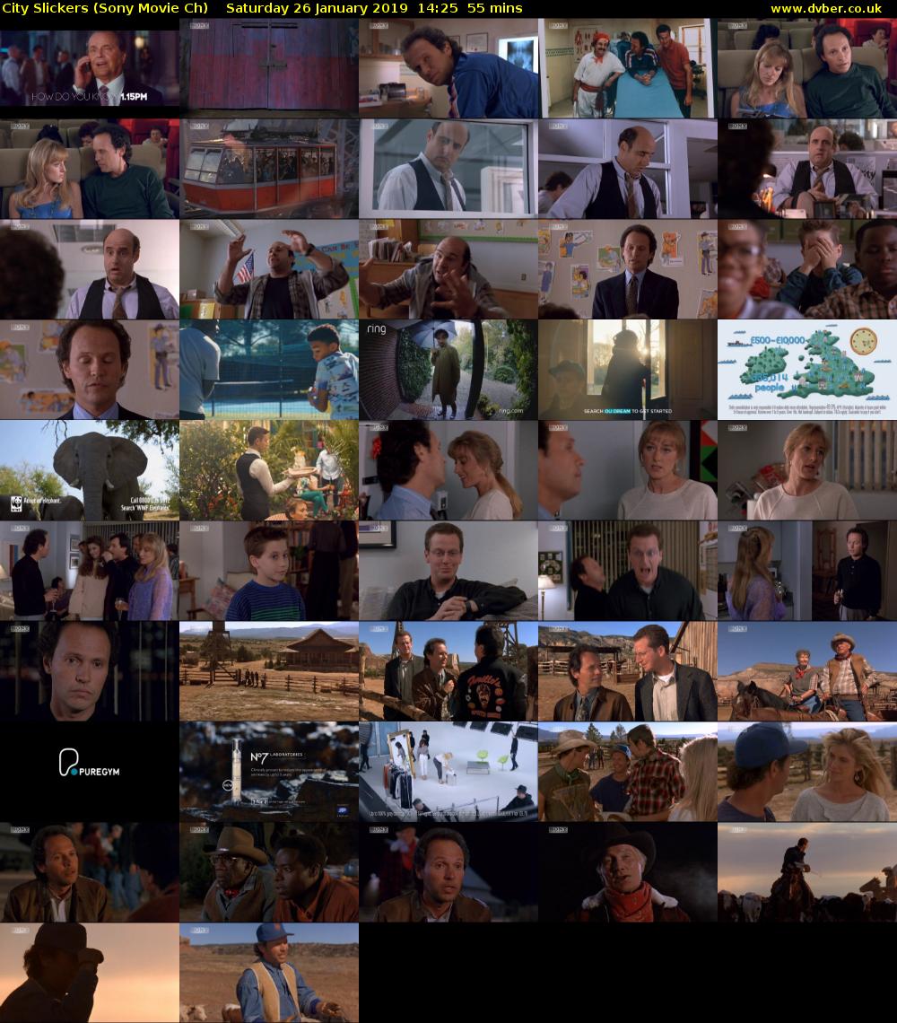 City Slickers (Sony Movie Ch) Saturday 26 January 2019 14:25 - 15:20