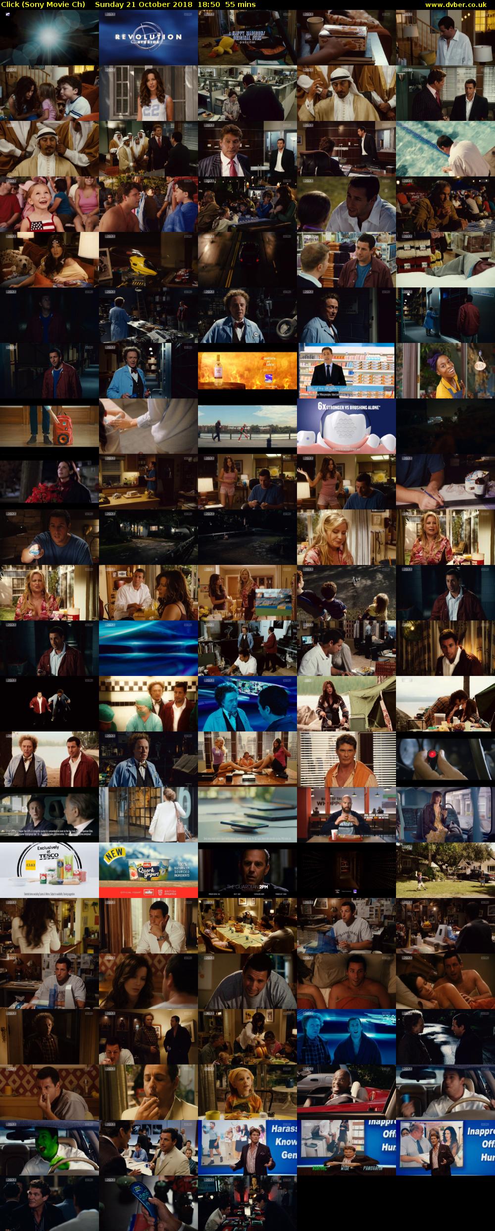 Click (Sony Movie Ch) Sunday 21 October 2018 18:50 - 19:45