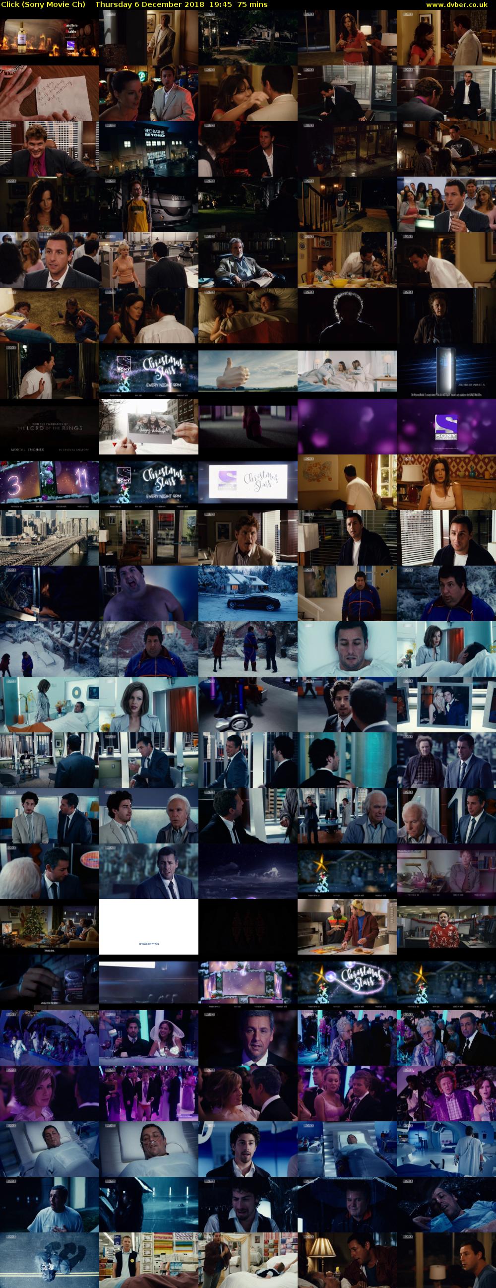 Click (Sony Movie Ch) Thursday 6 December 2018 19:45 - 21:00