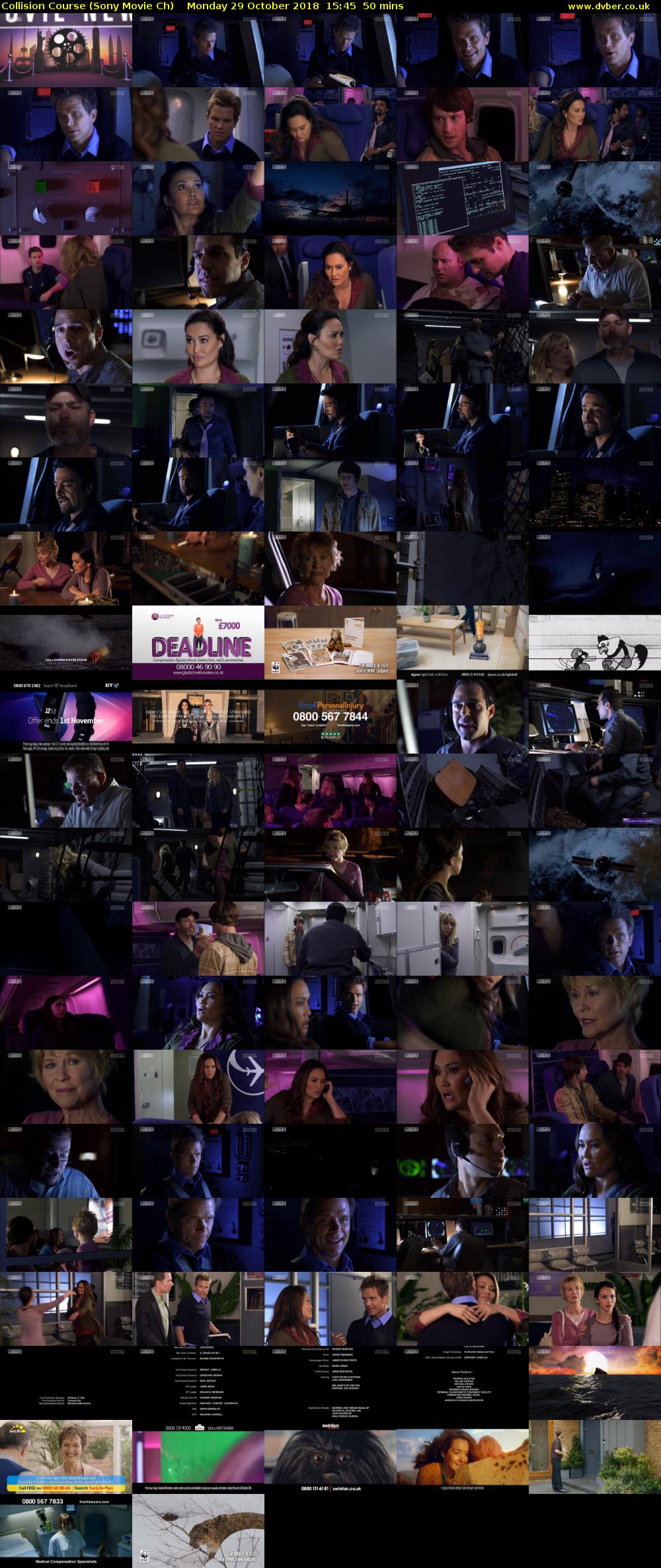 Collision Course (Sony Movie Ch) Monday 29 October 2018 15:45 - 16:35