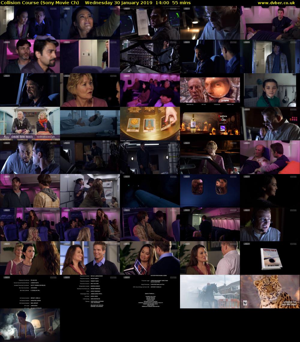 Collision Course (Sony Movie Ch) Wednesday 30 January 2019 14:00 - 14:55