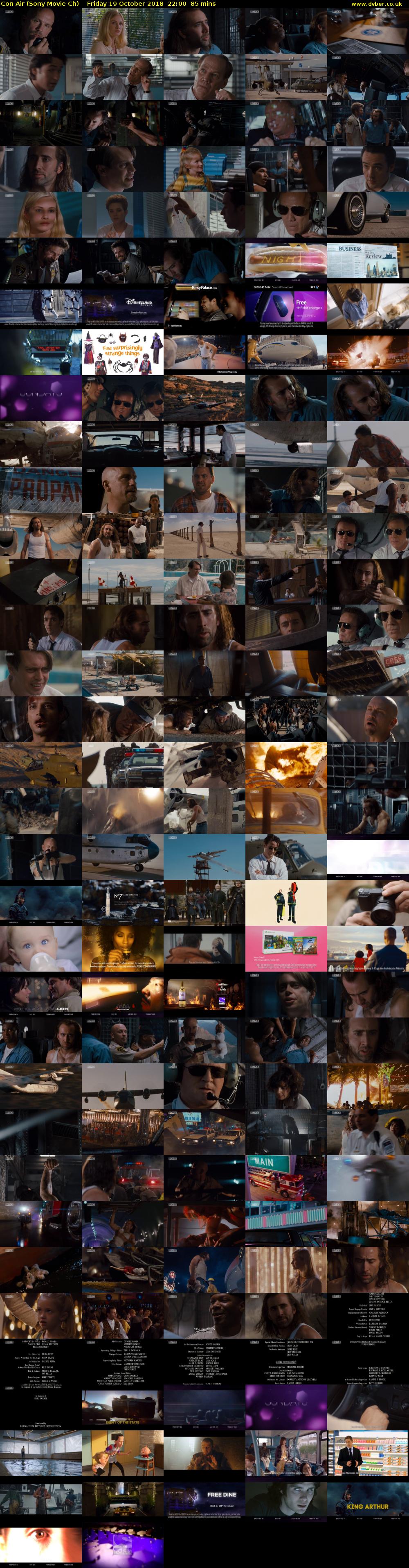 Con Air (Sony Movie Ch) Friday 19 October 2018 22:00 - 23:25