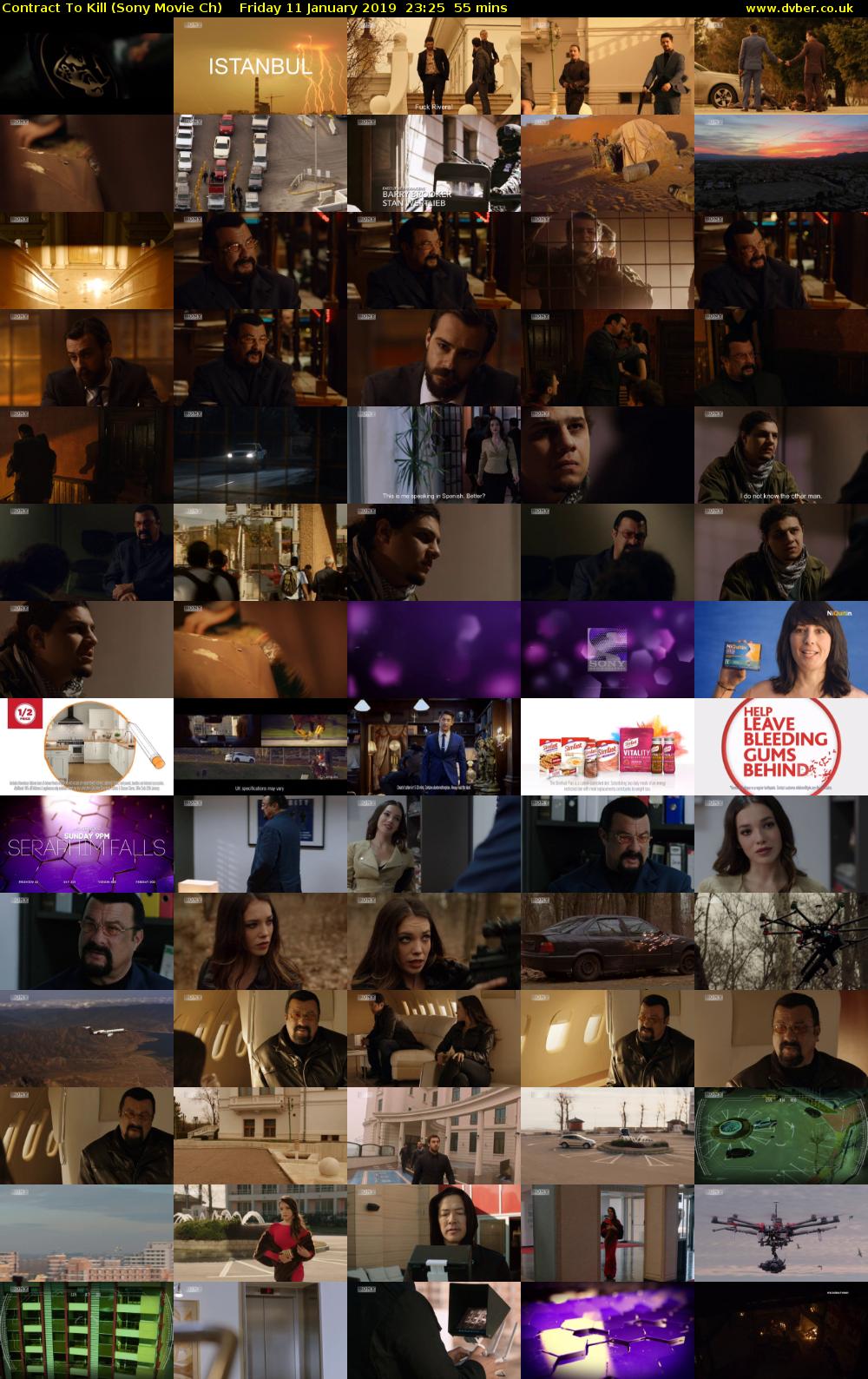 Contract To Kill (Sony Movie Ch) Friday 11 January 2019 23:25 - 00:20