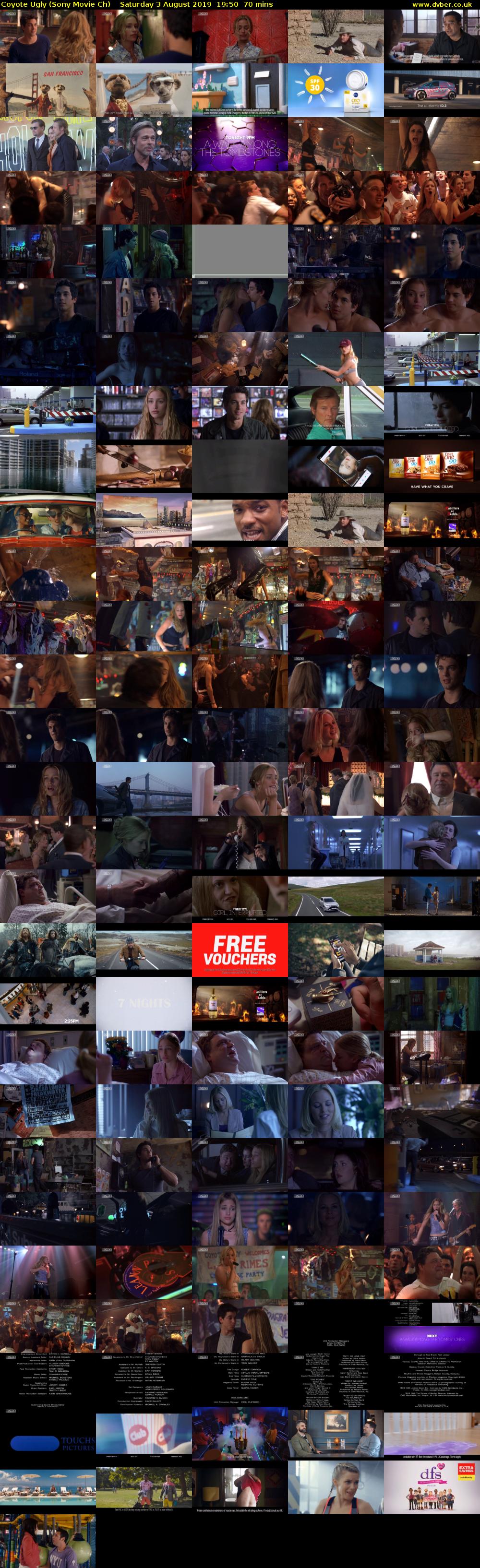 Coyote Ugly (Sony Movie Ch) Saturday 3 August 2019 19:50 - 21:00