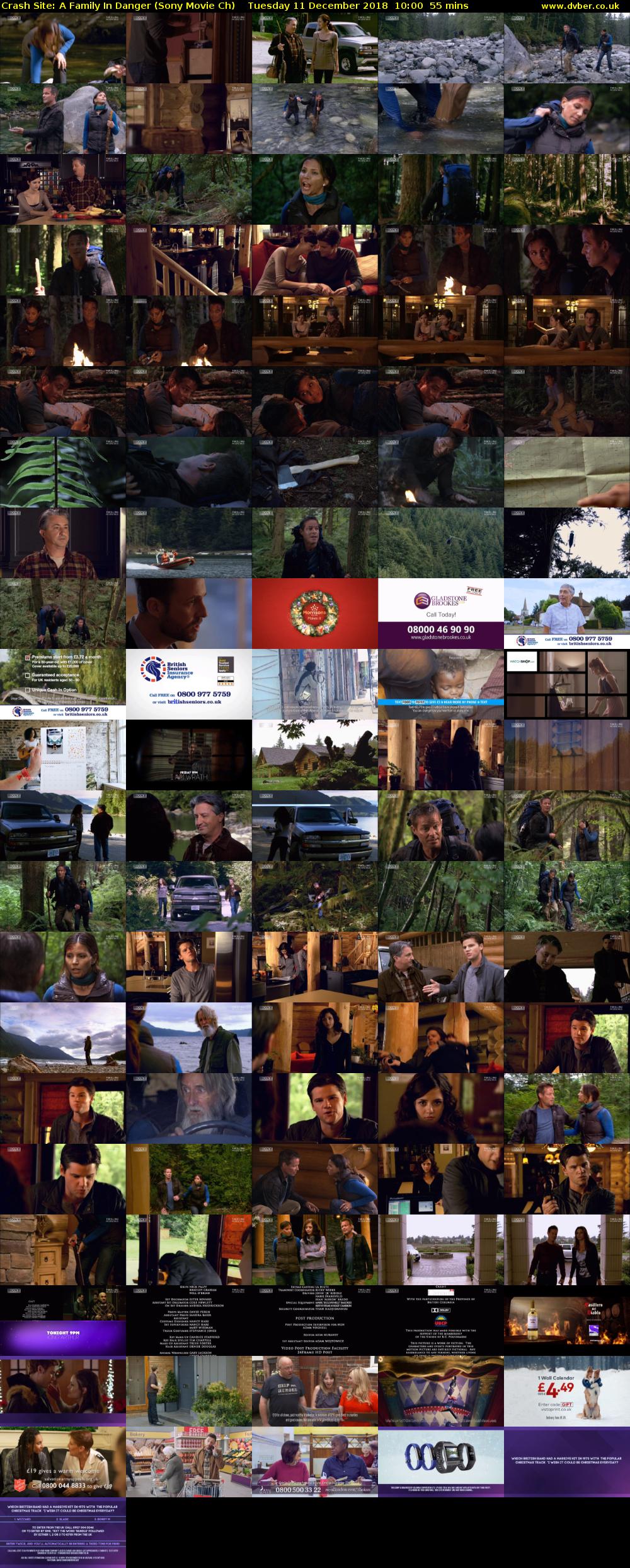 Crash Site: A Family In Danger (Sony Movie Ch) Tuesday 11 December 2018 10:00 - 10:55