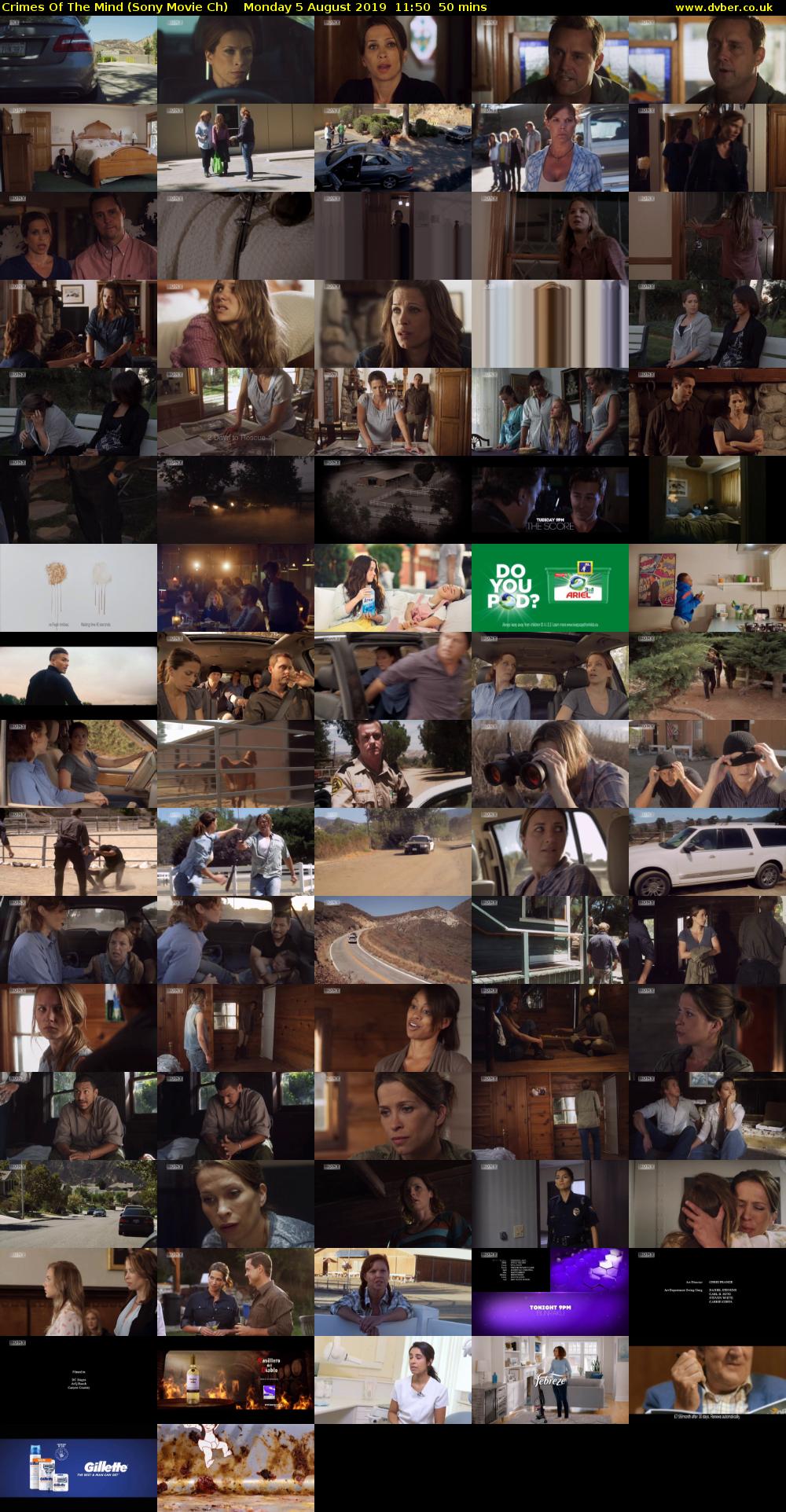 Crimes Of The Mind (Sony Movie Ch) Monday 5 August 2019 11:50 - 12:40