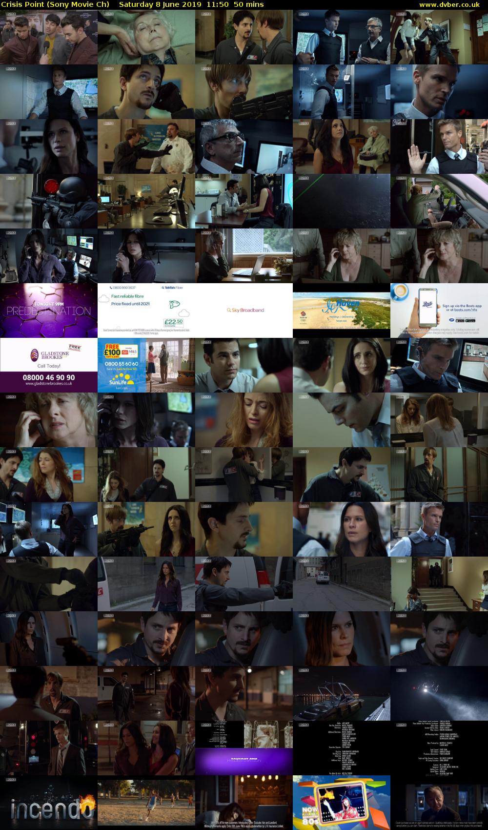Crisis Point (Sony Movie Ch) Saturday 8 June 2019 11:50 - 12:40