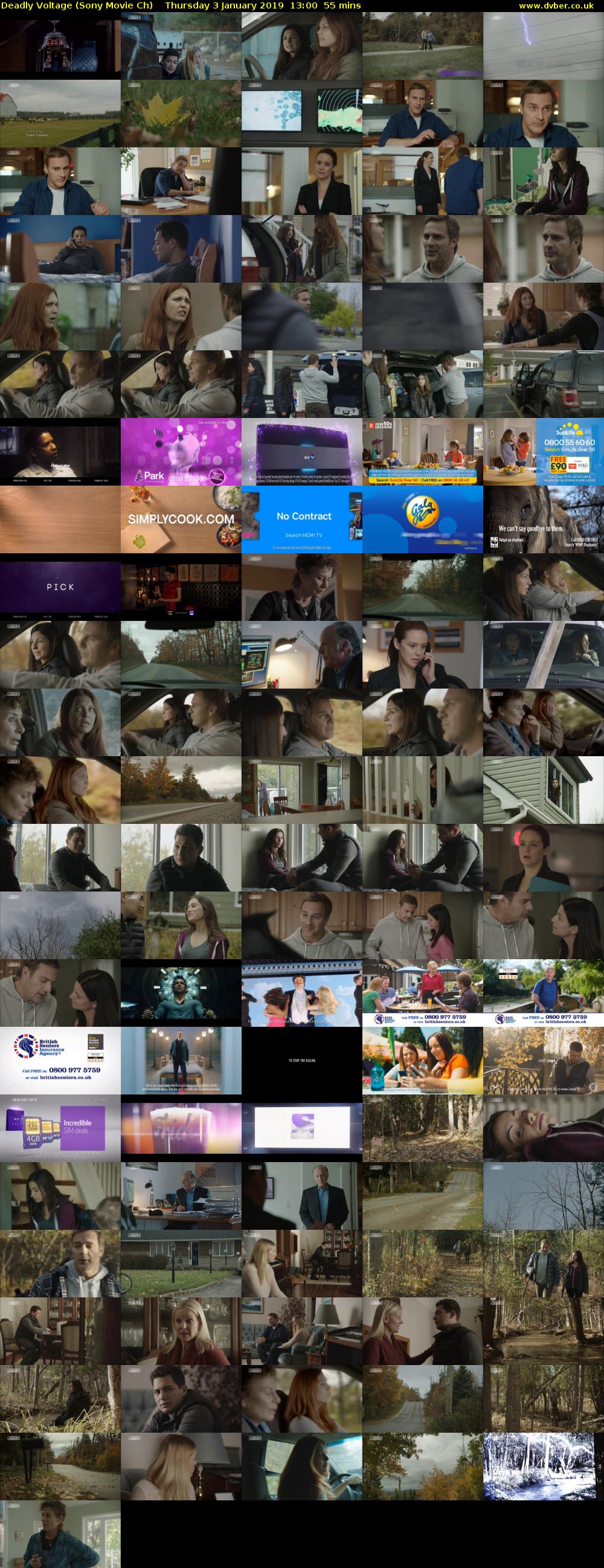 Deadly Voltage (Sony Movie Ch) Thursday 3 January 2019 13:00 - 13:55