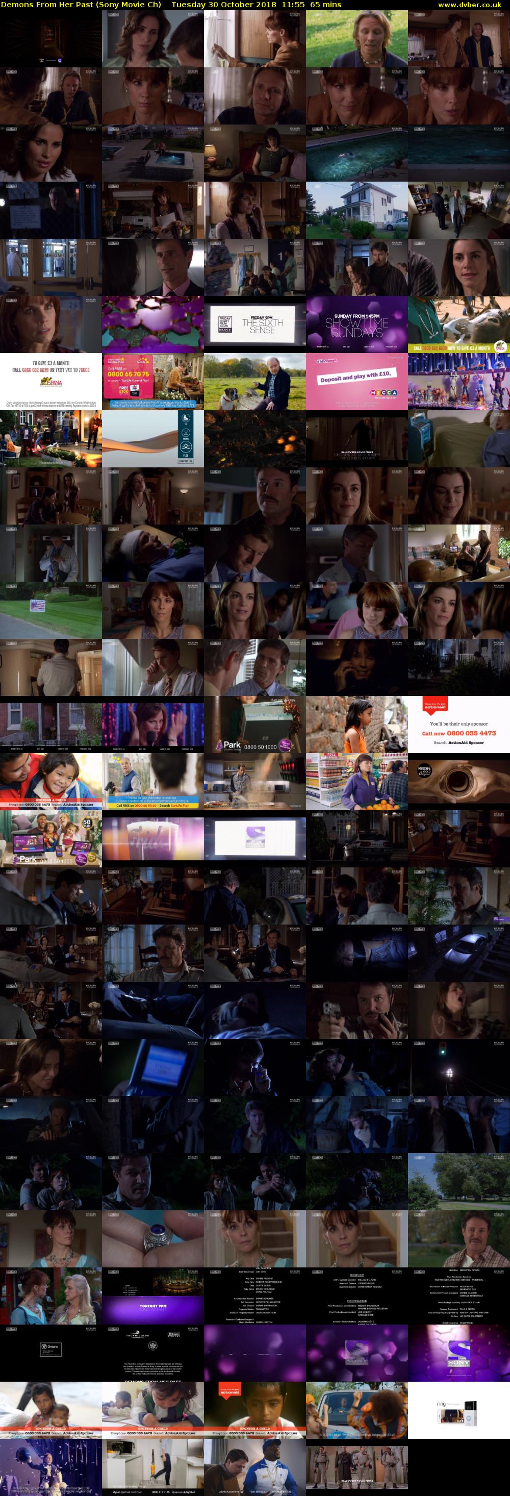 Demons From Her Past (Sony Movie Ch) Tuesday 30 October 2018 11:55 - 13:00