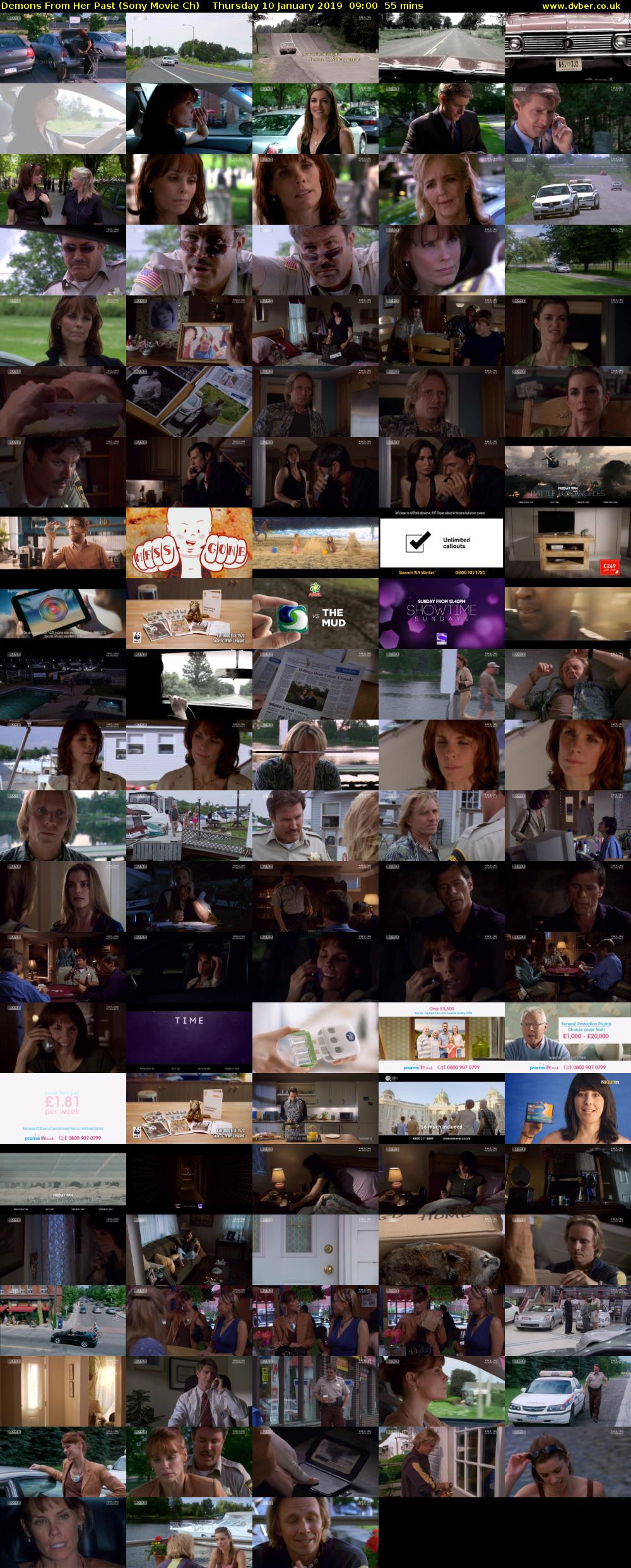 Demons From Her Past (Sony Movie Ch) Thursday 10 January 2019 09:00 - 09:55