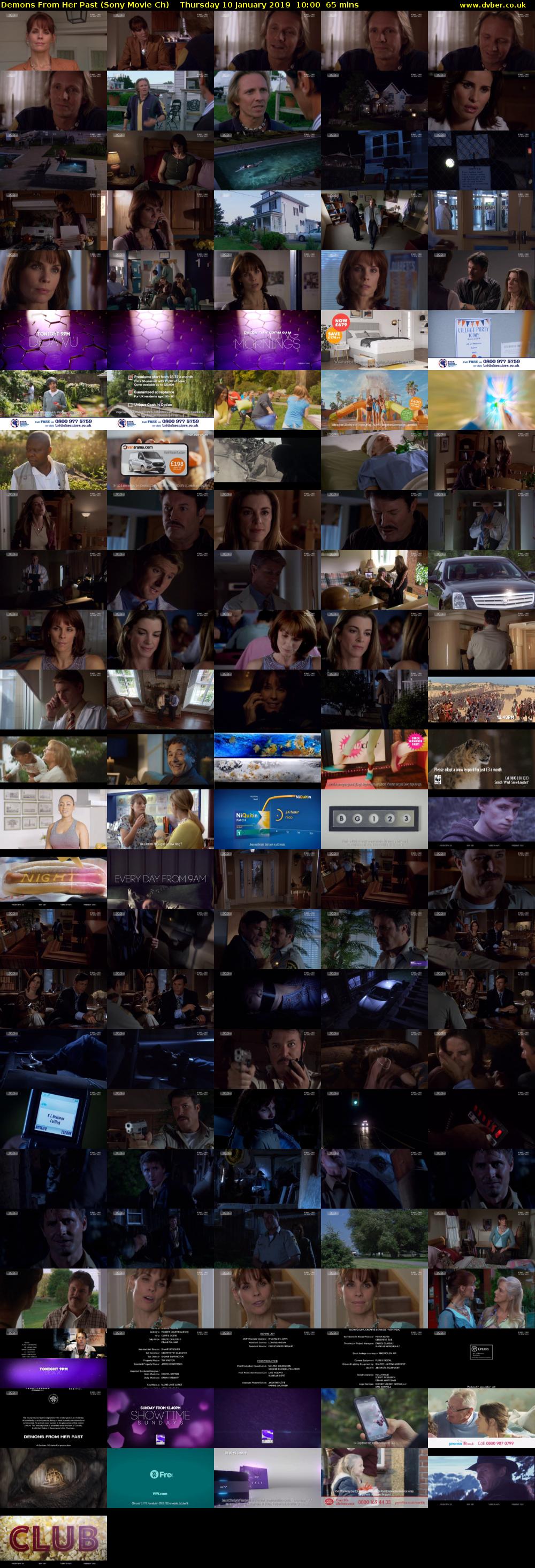 Demons From Her Past (Sony Movie Ch) Thursday 10 January 2019 10:00 - 11:05