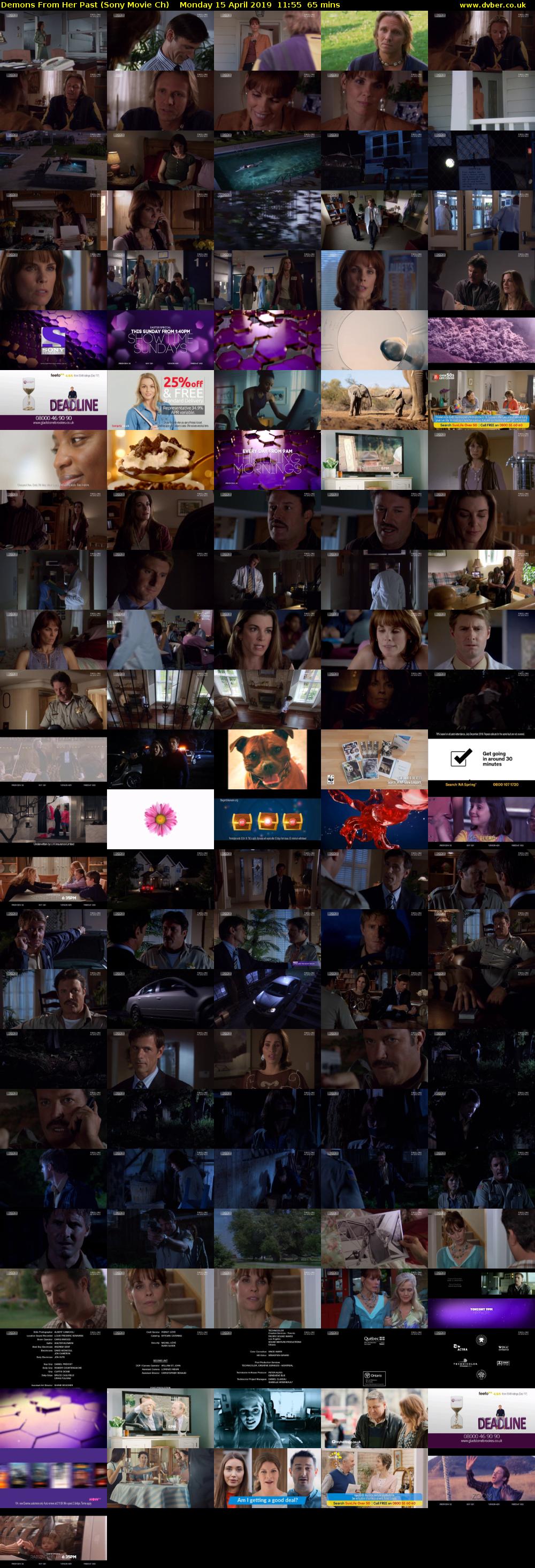 Demons From Her Past (Sony Movie Ch) Monday 15 April 2019 11:55 - 13:00