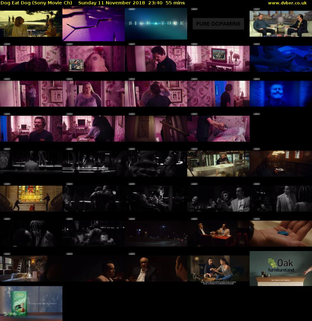 Dog Eat Dog (Sony Movie Ch) Sunday 11 November 2018 23:40 - 00:35