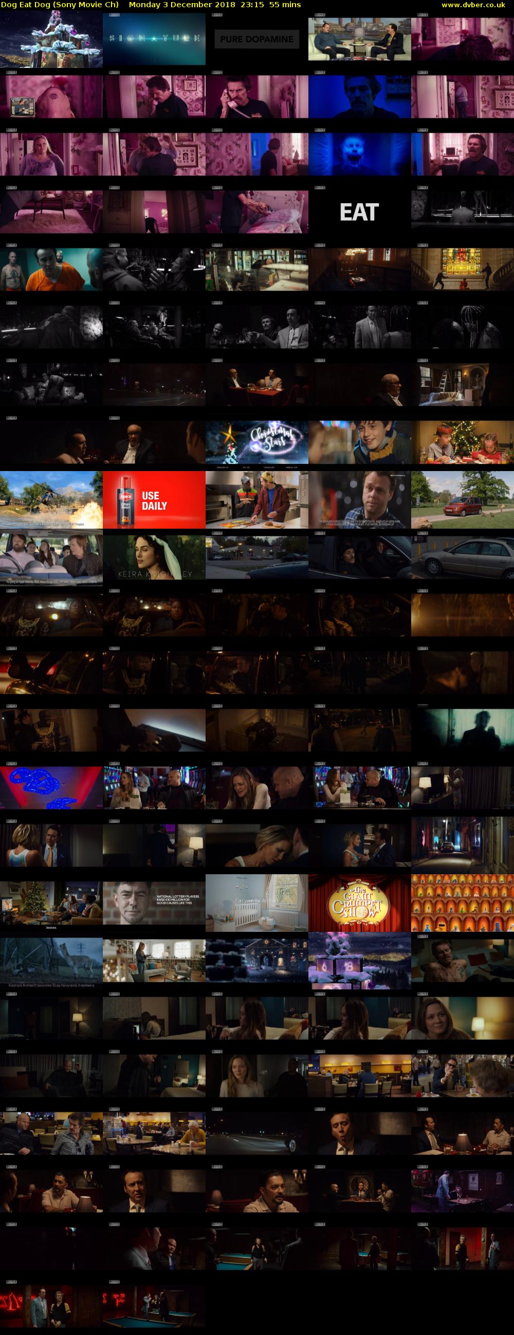 Dog Eat Dog (Sony Movie Ch) Monday 3 December 2018 23:15 - 00:10