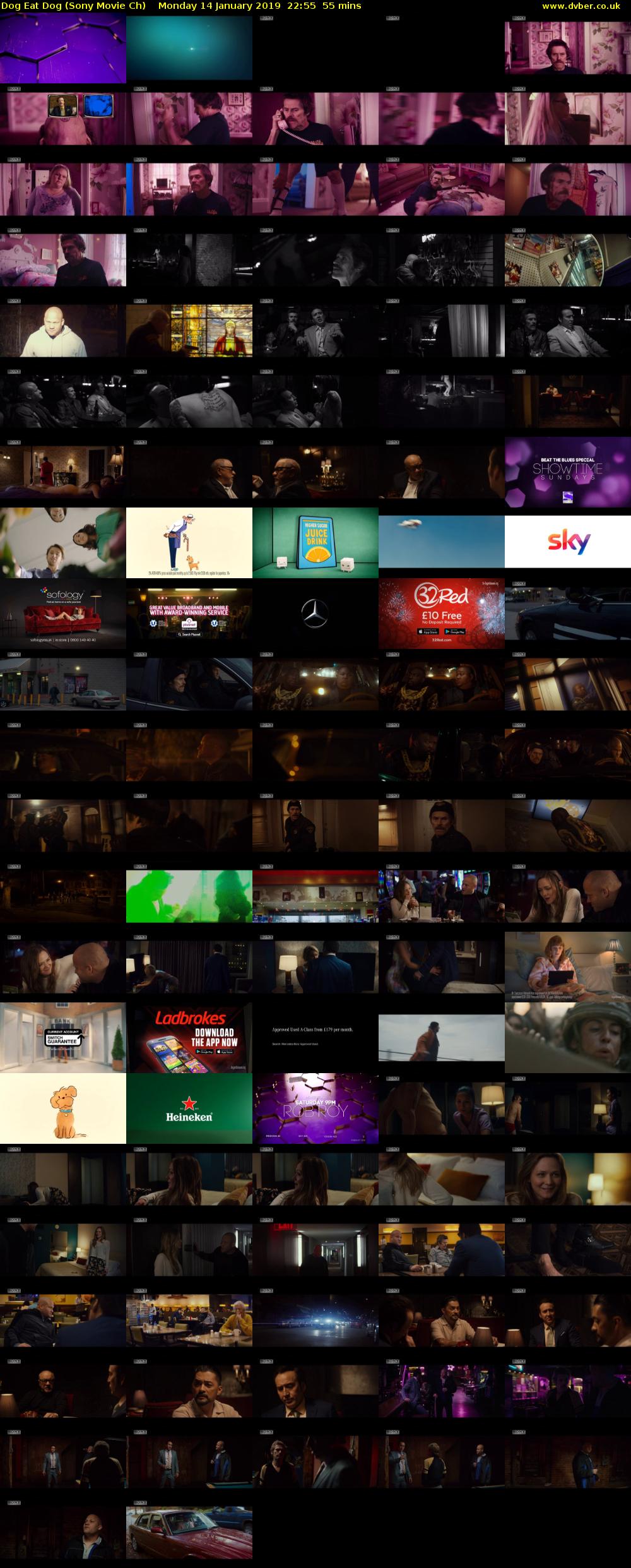 Dog Eat Dog (Sony Movie Ch) Monday 14 January 2019 22:55 - 23:50