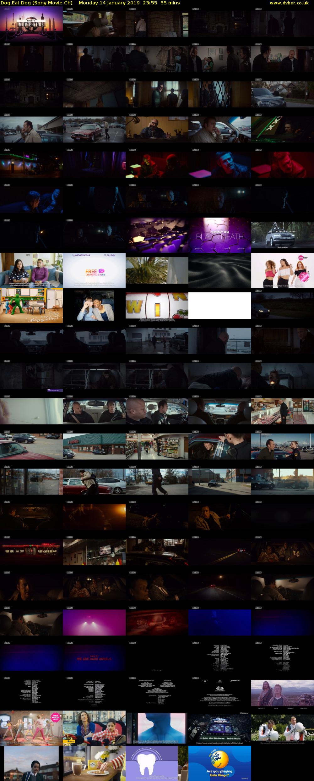 Dog Eat Dog (Sony Movie Ch) Monday 14 January 2019 23:55 - 00:50