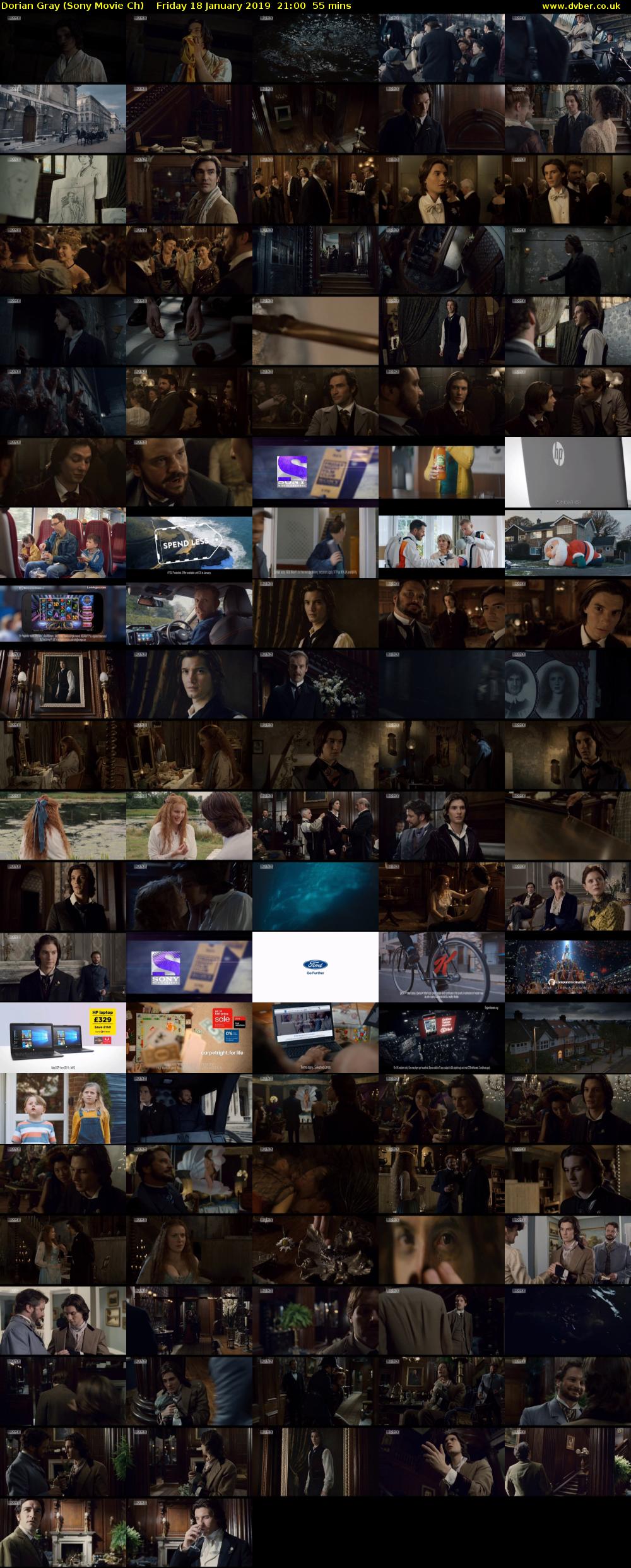 Dorian Gray (Sony Movie Ch) Friday 18 January 2019 21:00 - 21:55