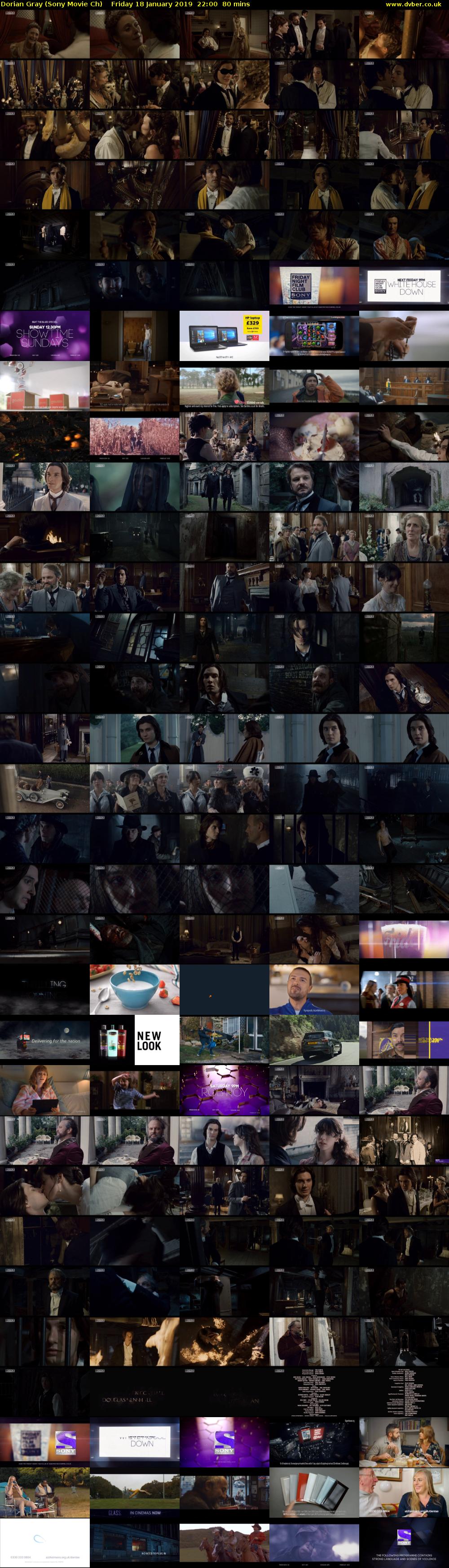 Dorian Gray (Sony Movie Ch) Friday 18 January 2019 22:00 - 23:20