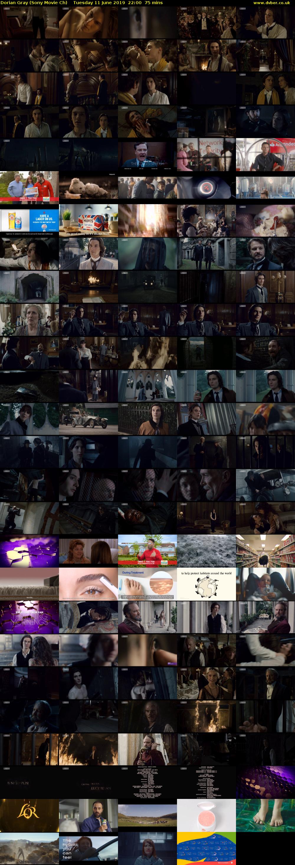 Dorian Gray (Sony Movie Ch) Tuesday 11 June 2019 22:00 - 23:15