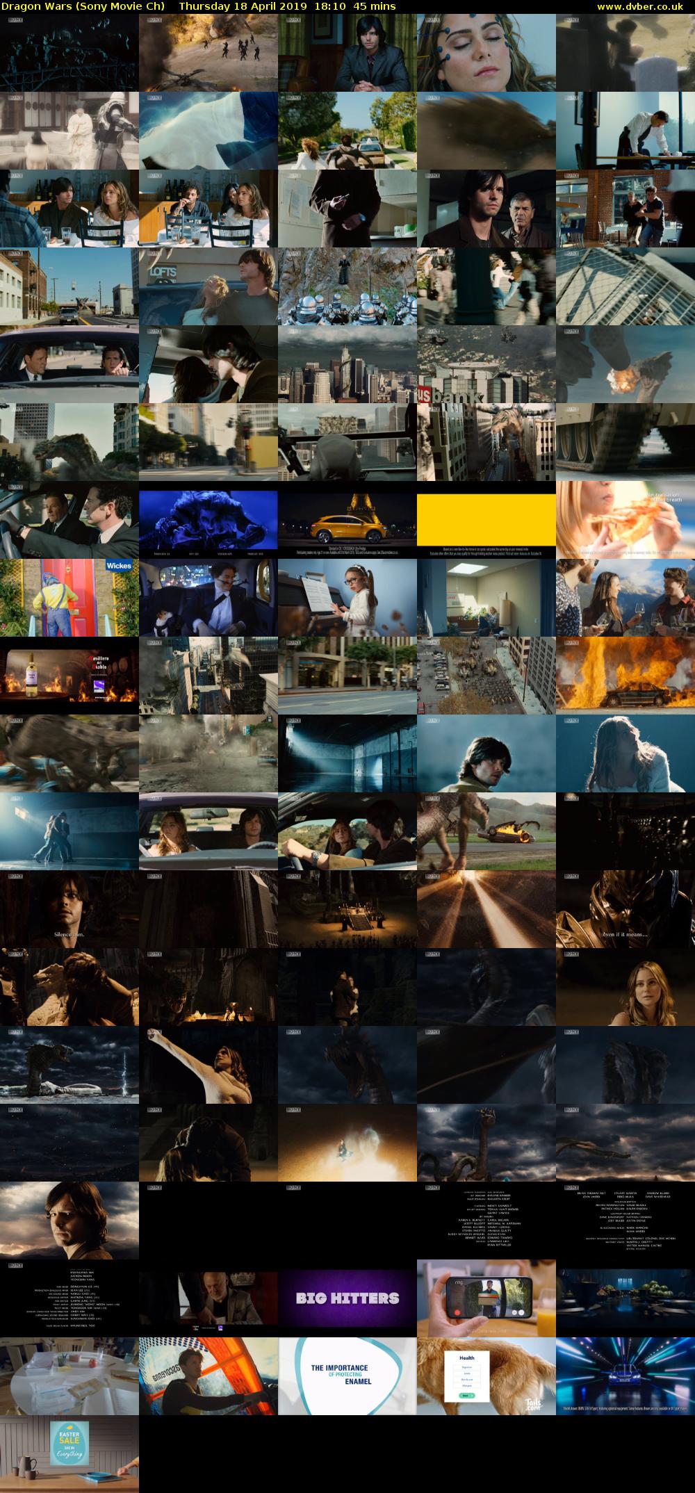 Dragon Wars (Sony Movie Ch) Thursday 18 April 2019 18:10 - 18:55