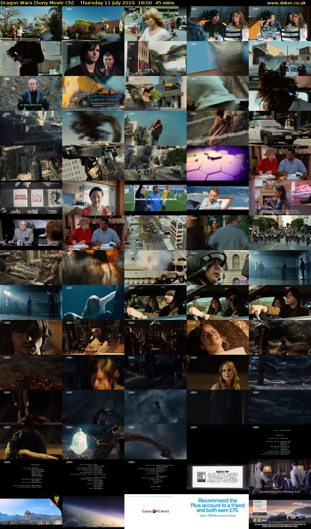 Dragon Wars (Sony Movie Ch) Thursday 11 July 2019 18:00 - 18:45