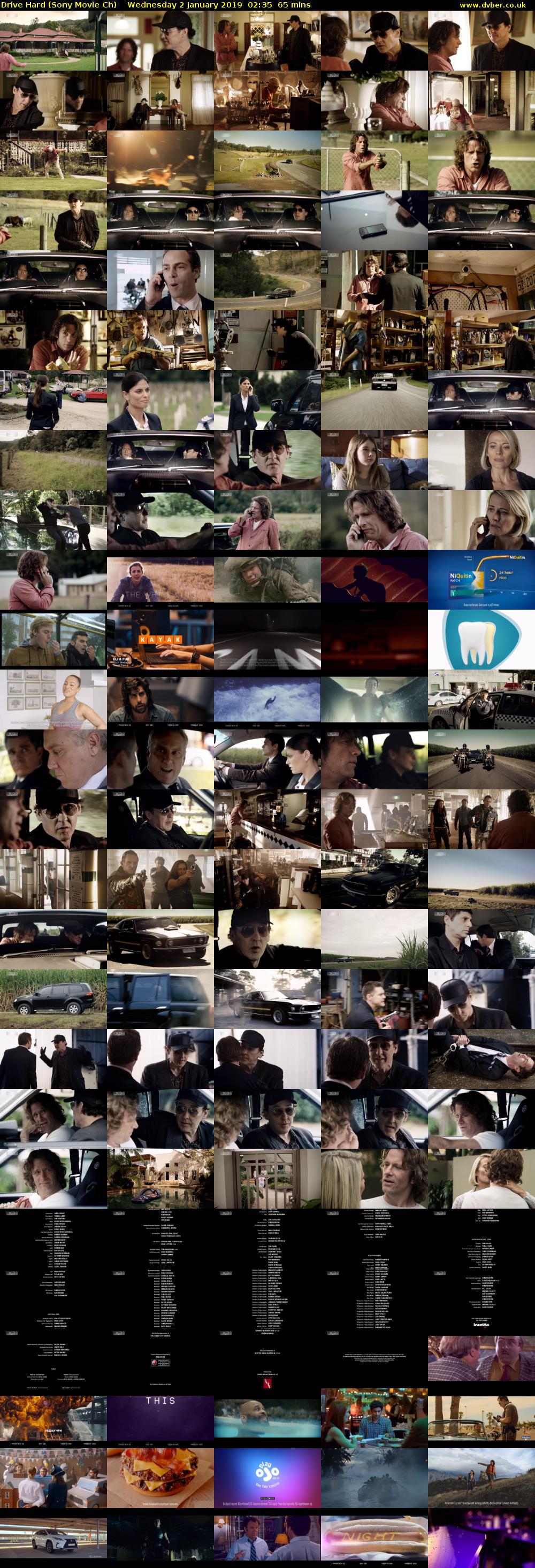 Drive Hard (Sony Movie Ch) Wednesday 2 January 2019 02:35 - 03:40