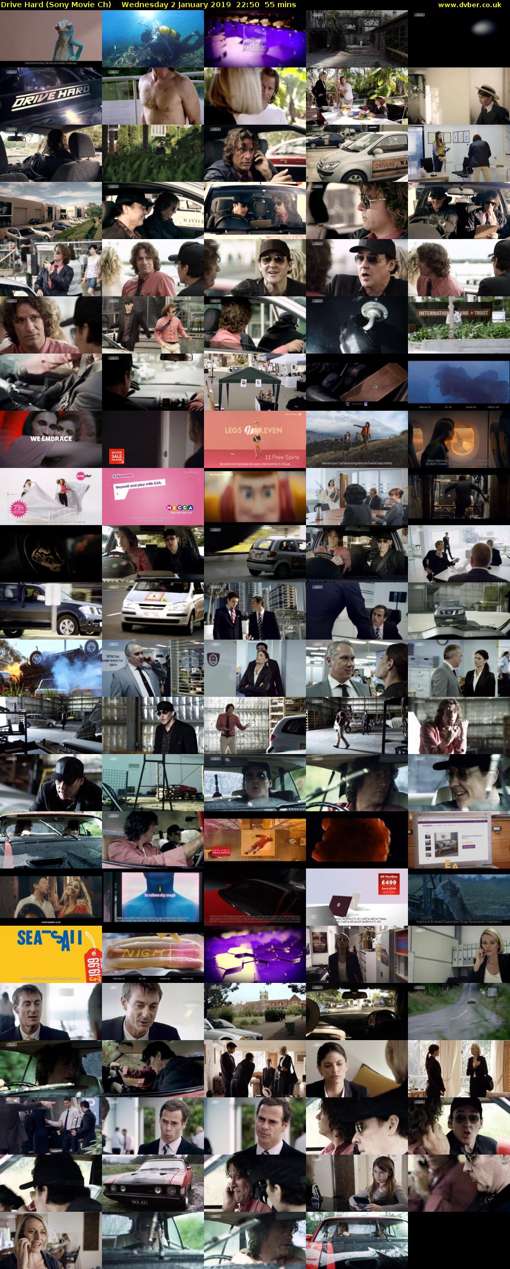 Drive Hard (Sony Movie Ch) Wednesday 2 January 2019 22:50 - 23:45