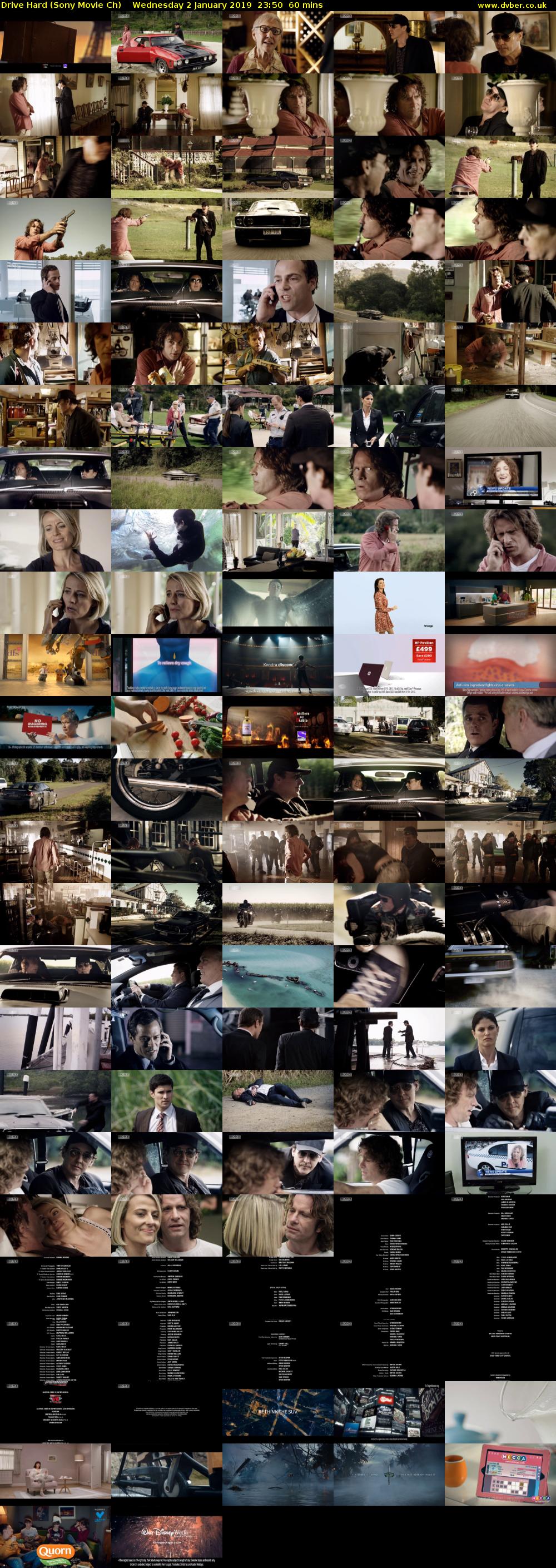 Drive Hard (Sony Movie Ch) Wednesday 2 January 2019 23:50 - 00:50