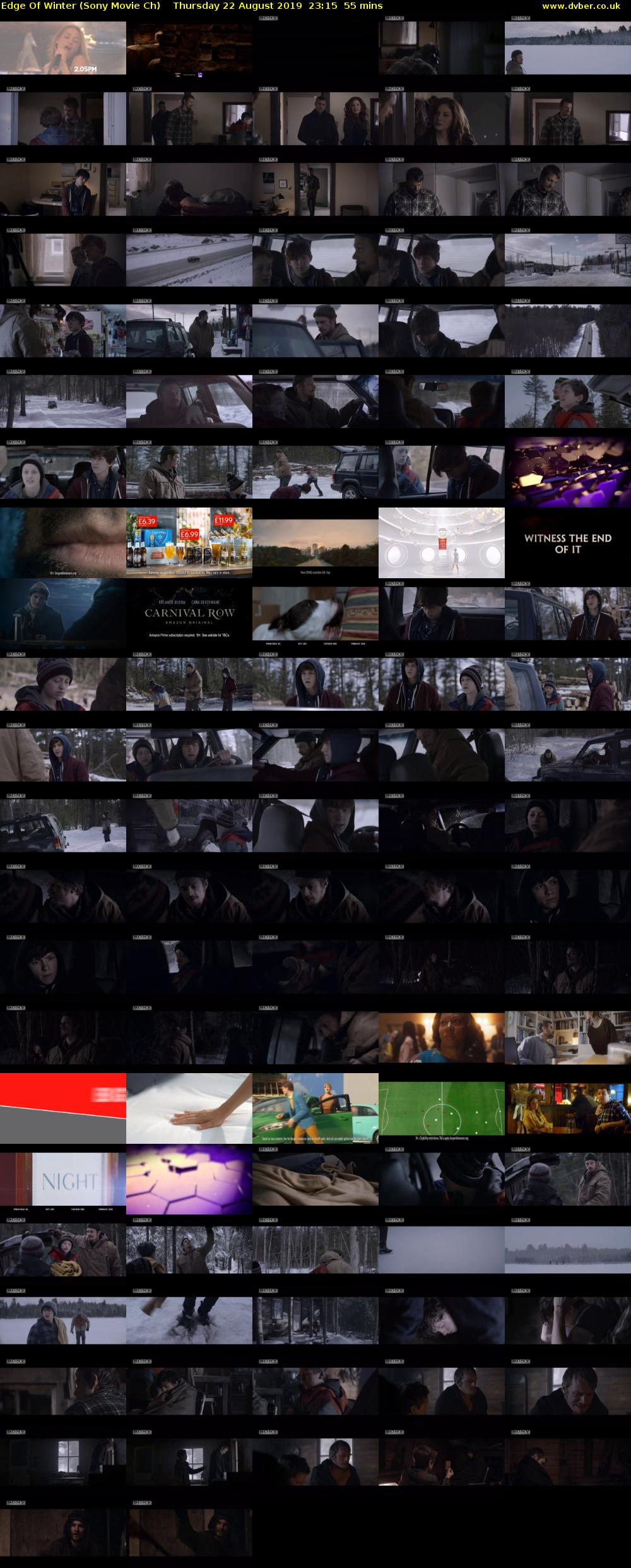 Edge Of Winter (Sony Movie Ch) Thursday 22 August 2019 23:15 - 00:10