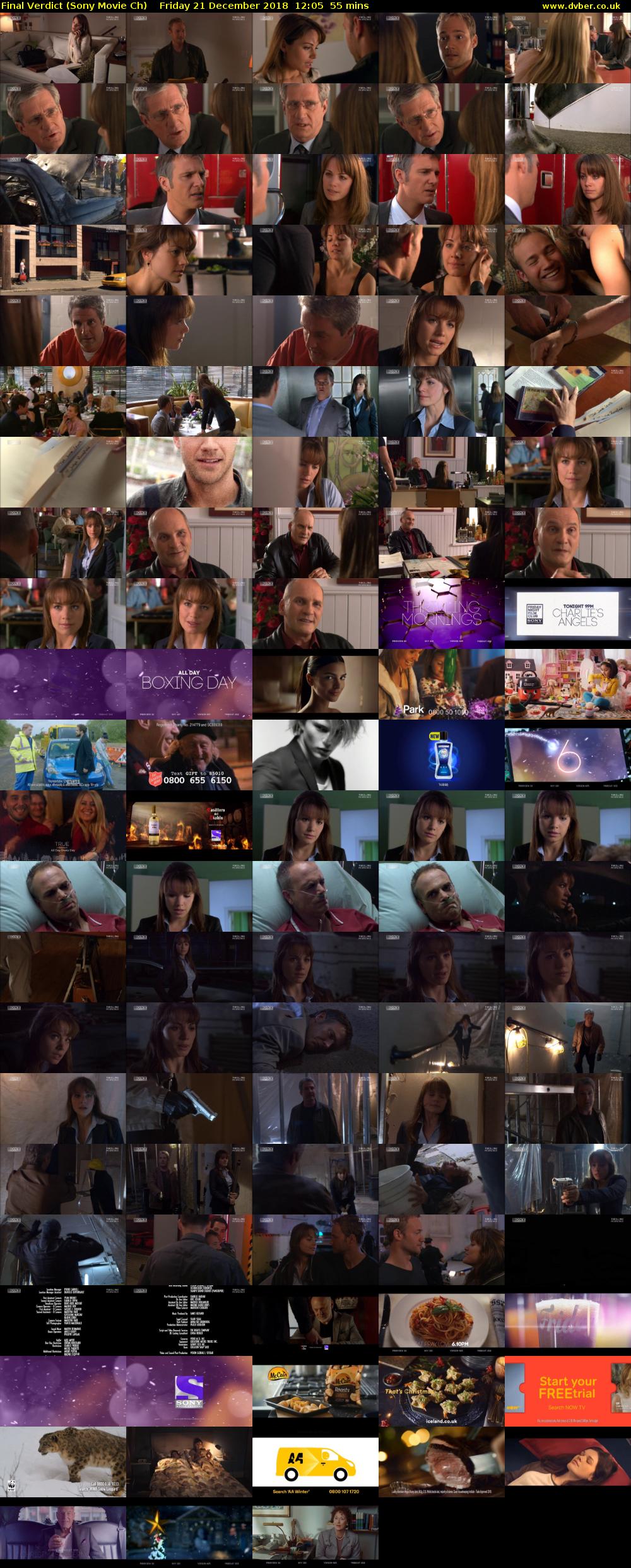 Final Verdict (Sony Movie Ch) Friday 21 December 2018 12:05 - 13:00