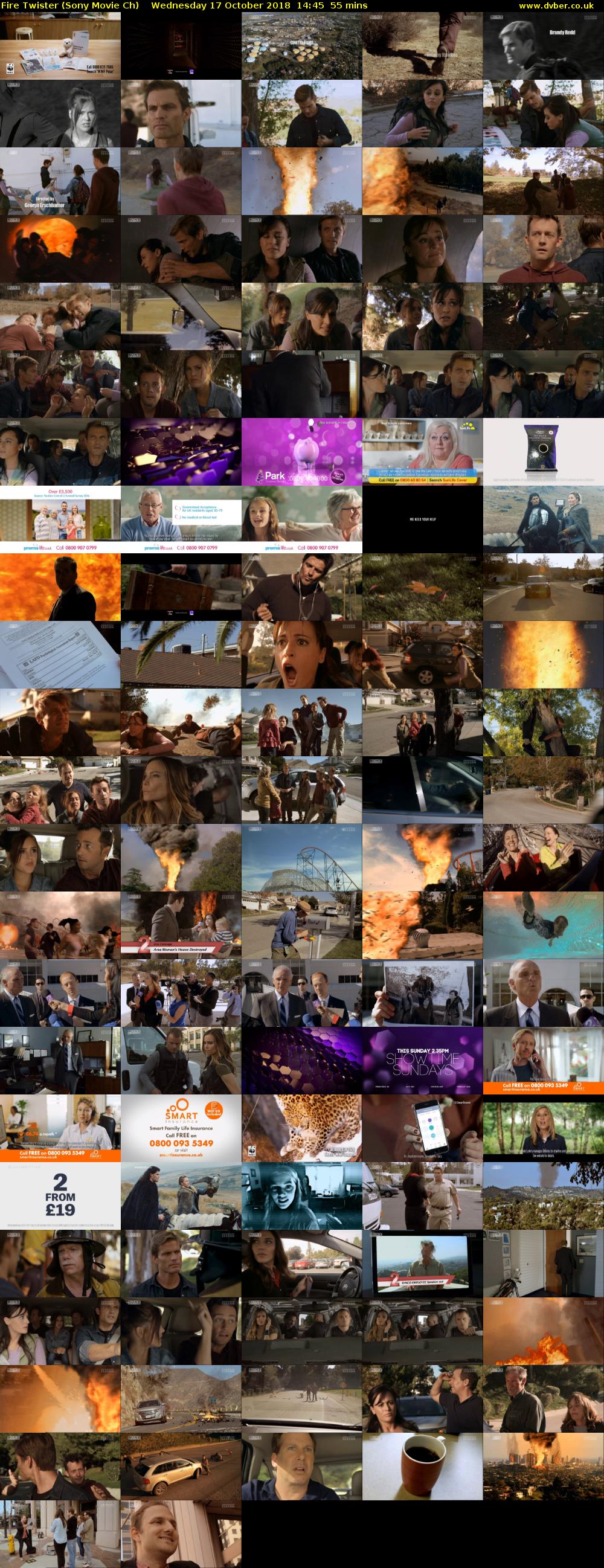 Fire Twister (Sony Movie Ch) Wednesday 17 October 2018 14:45 - 15:40