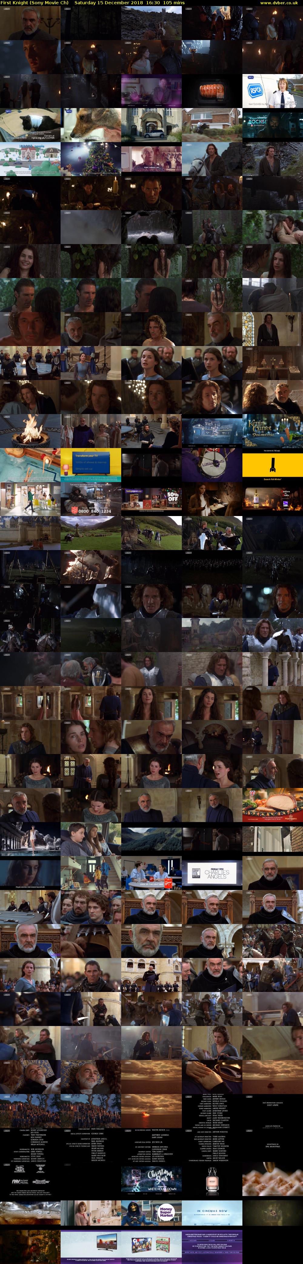 First Knight (Sony Movie Ch) Saturday 15 December 2018 16:30 - 18:15