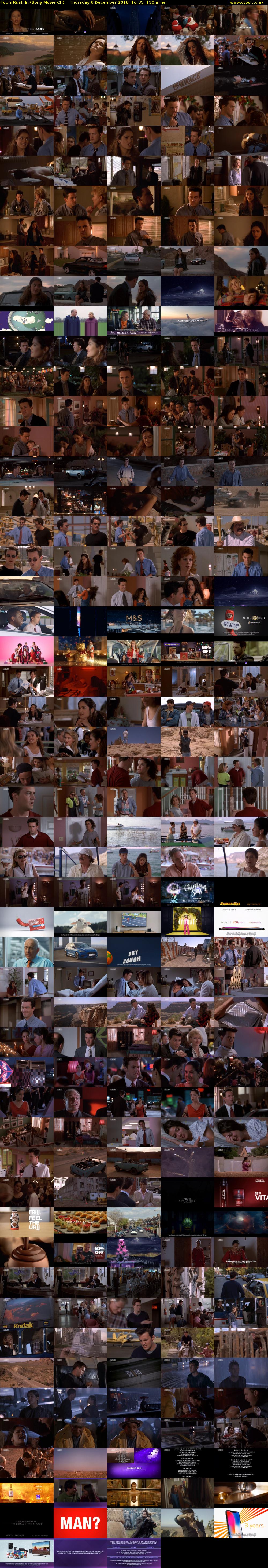 Fools Rush In (Sony Movie Ch) Thursday 6 December 2018 16:35 - 18:45