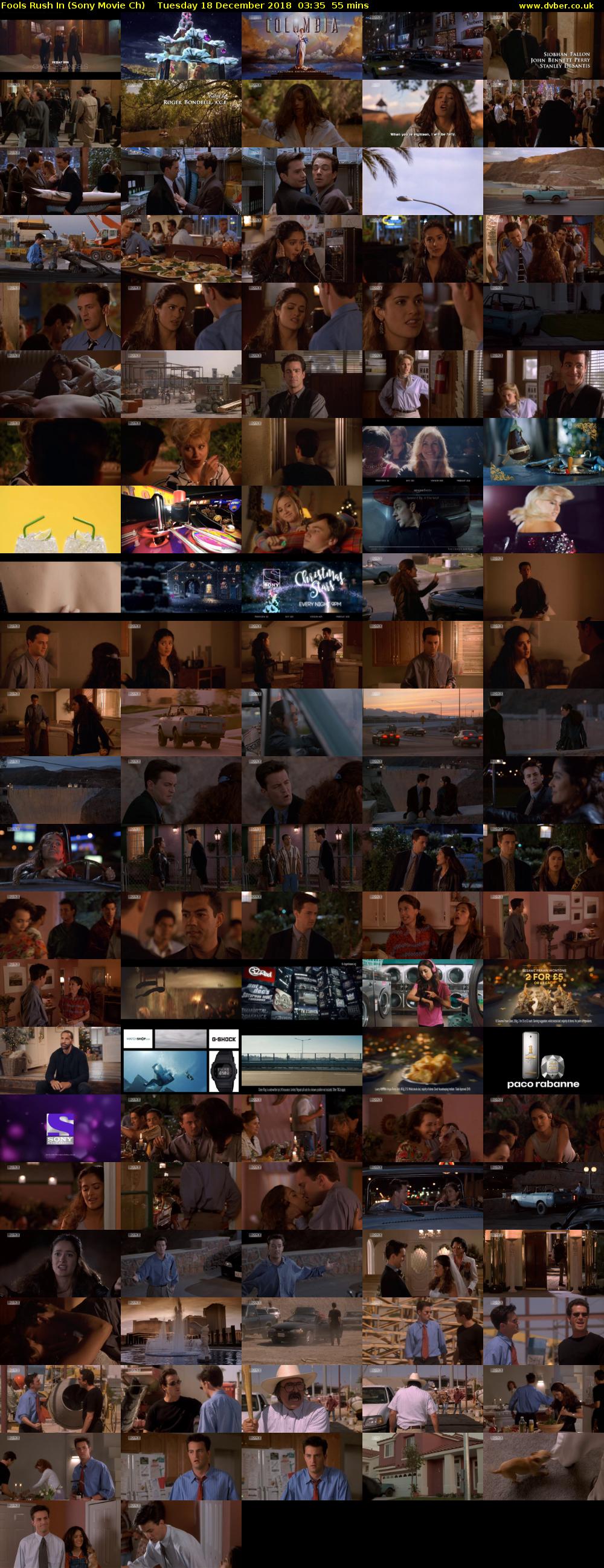 Fools Rush In (Sony Movie Ch) Tuesday 18 December 2018 03:35 - 04:30