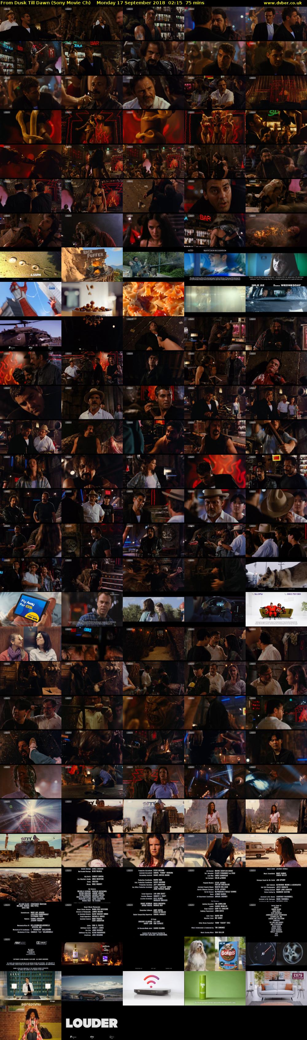 From Dusk Till Dawn (Sony Movie Ch) Monday 17 September 2018 02:15 - 03:30