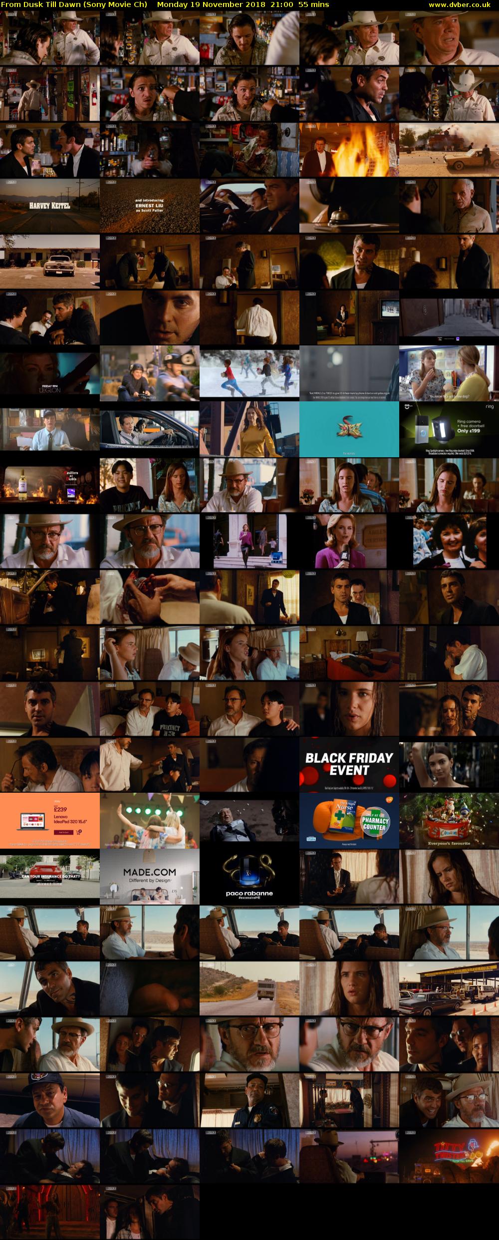 From Dusk Till Dawn (Sony Movie Ch) Monday 19 November 2018 21:00 - 21:55