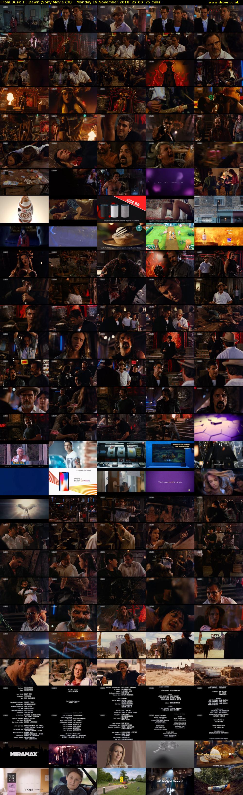 From Dusk Till Dawn (Sony Movie Ch) Monday 19 November 2018 22:00 - 23:15