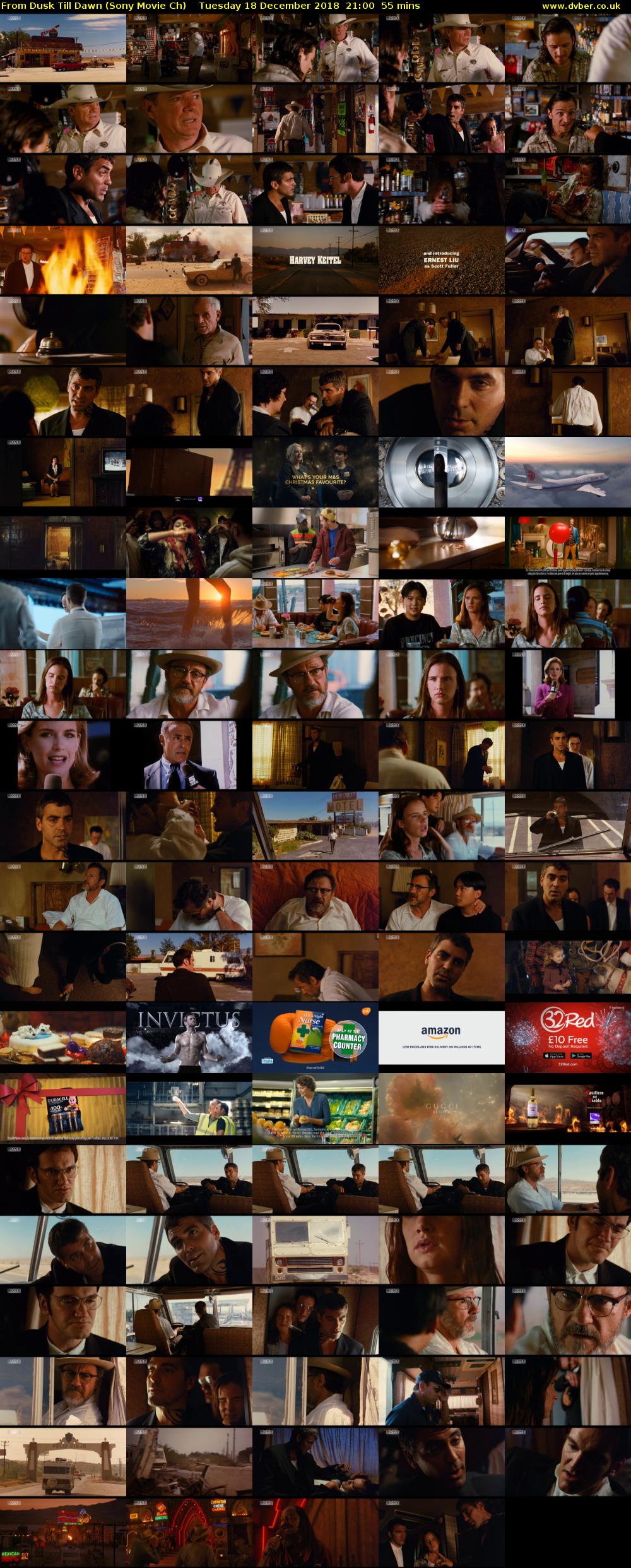 From Dusk Till Dawn (Sony Movie Ch) Tuesday 18 December 2018 21:00 - 21:55