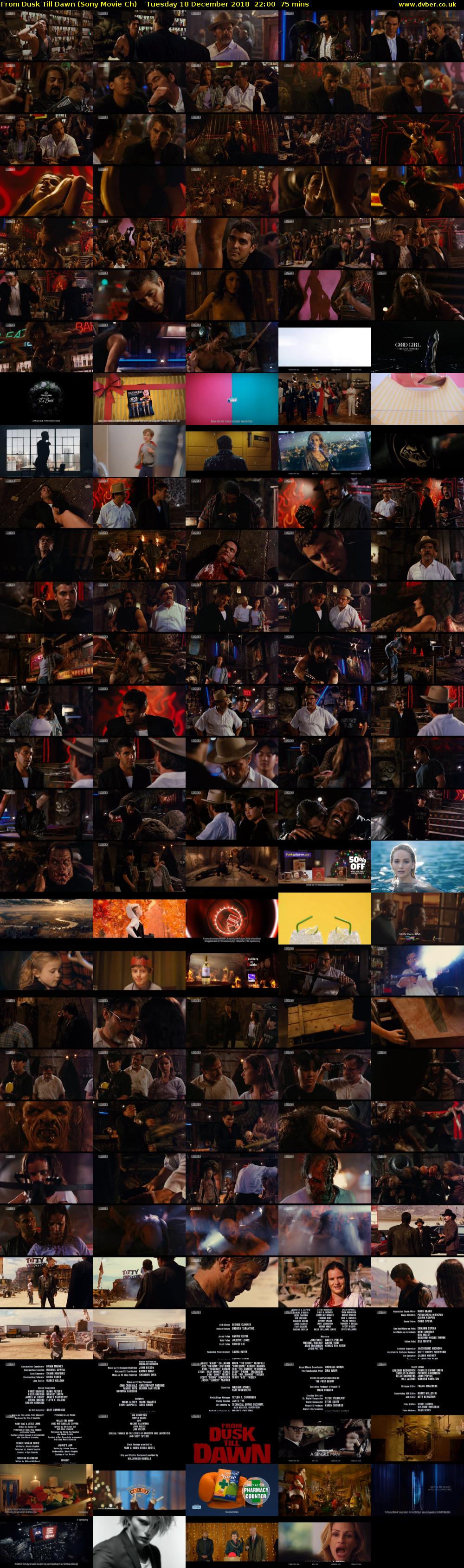 From Dusk Till Dawn (Sony Movie Ch) Tuesday 18 December 2018 22:00 - 23:15