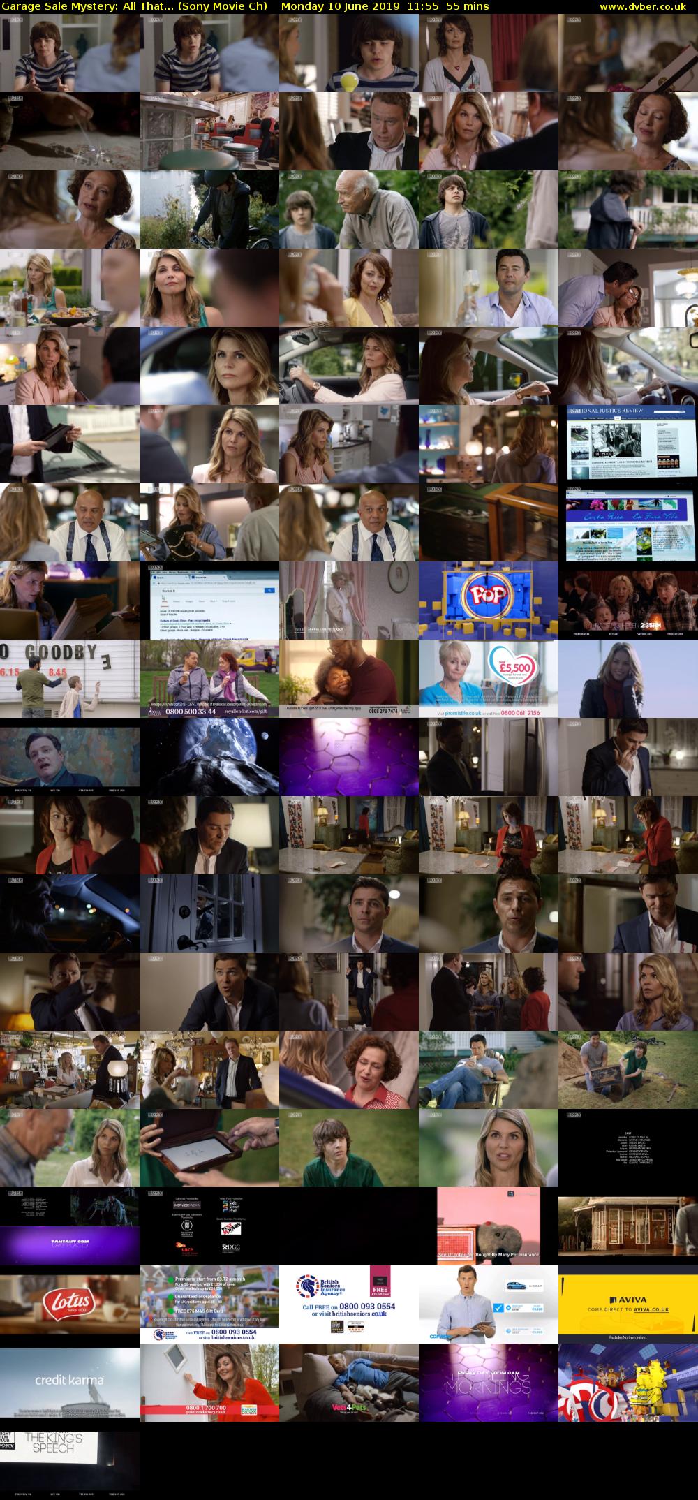 Garage Sale Mystery: All That... (Sony Movie Ch) Monday 10 June 2019 11:55 - 12:50